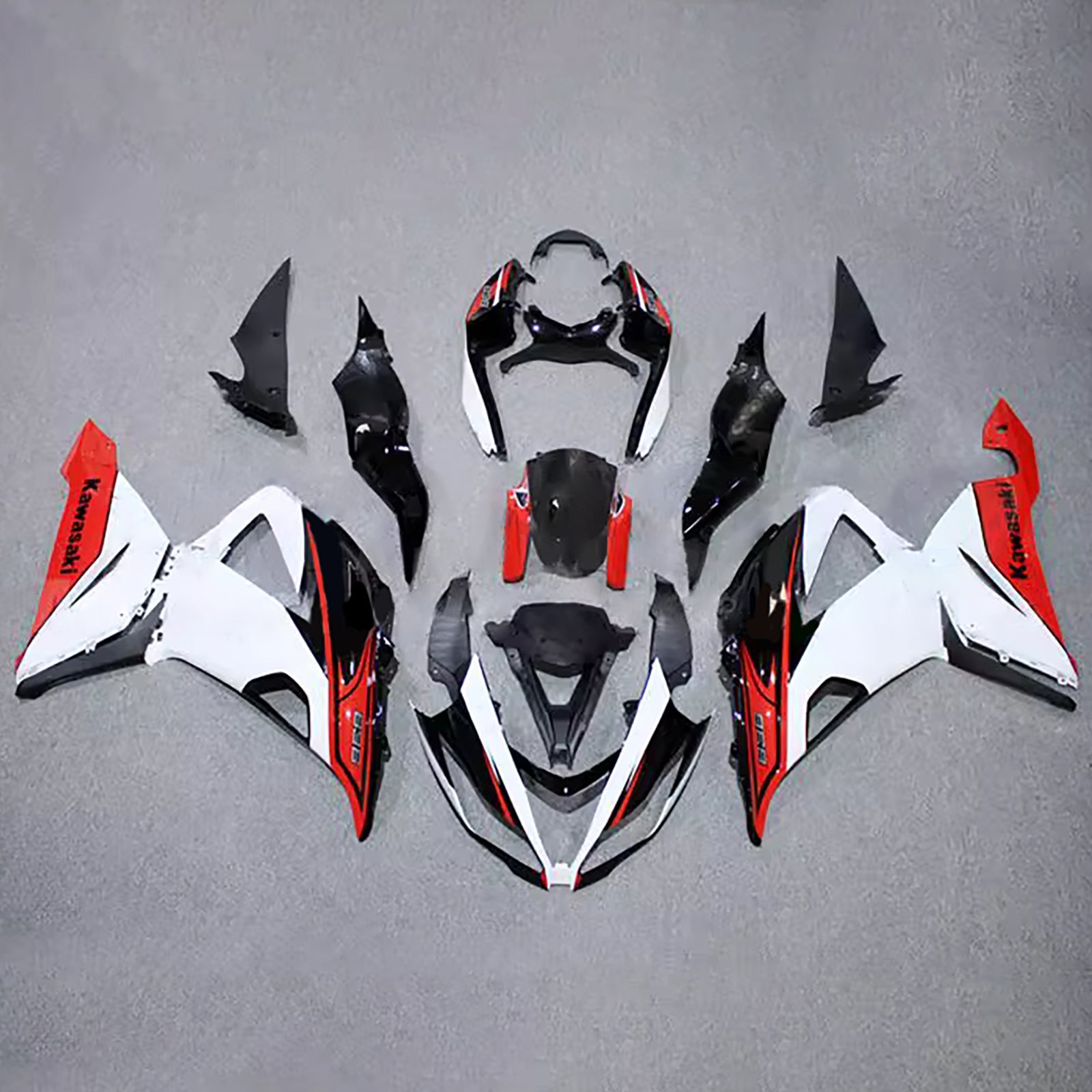 Injection Fairing Kit Bodywork Plastic ABS fit For Kawasaki ZX6R 636 2013-2018