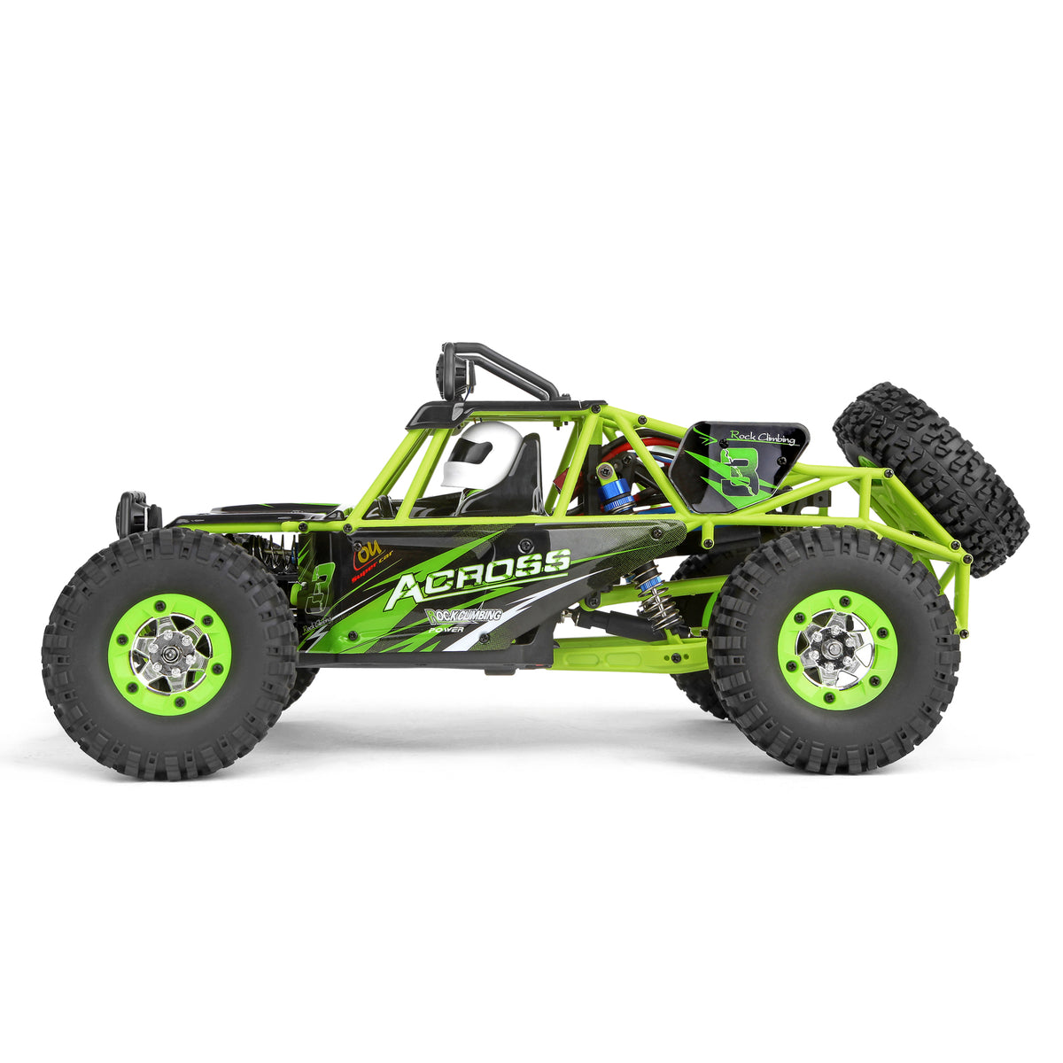 Wltoys 12427 1/12 Scale 2.4G 4WD Electric Brushed Crawler RTR RC Car Gift