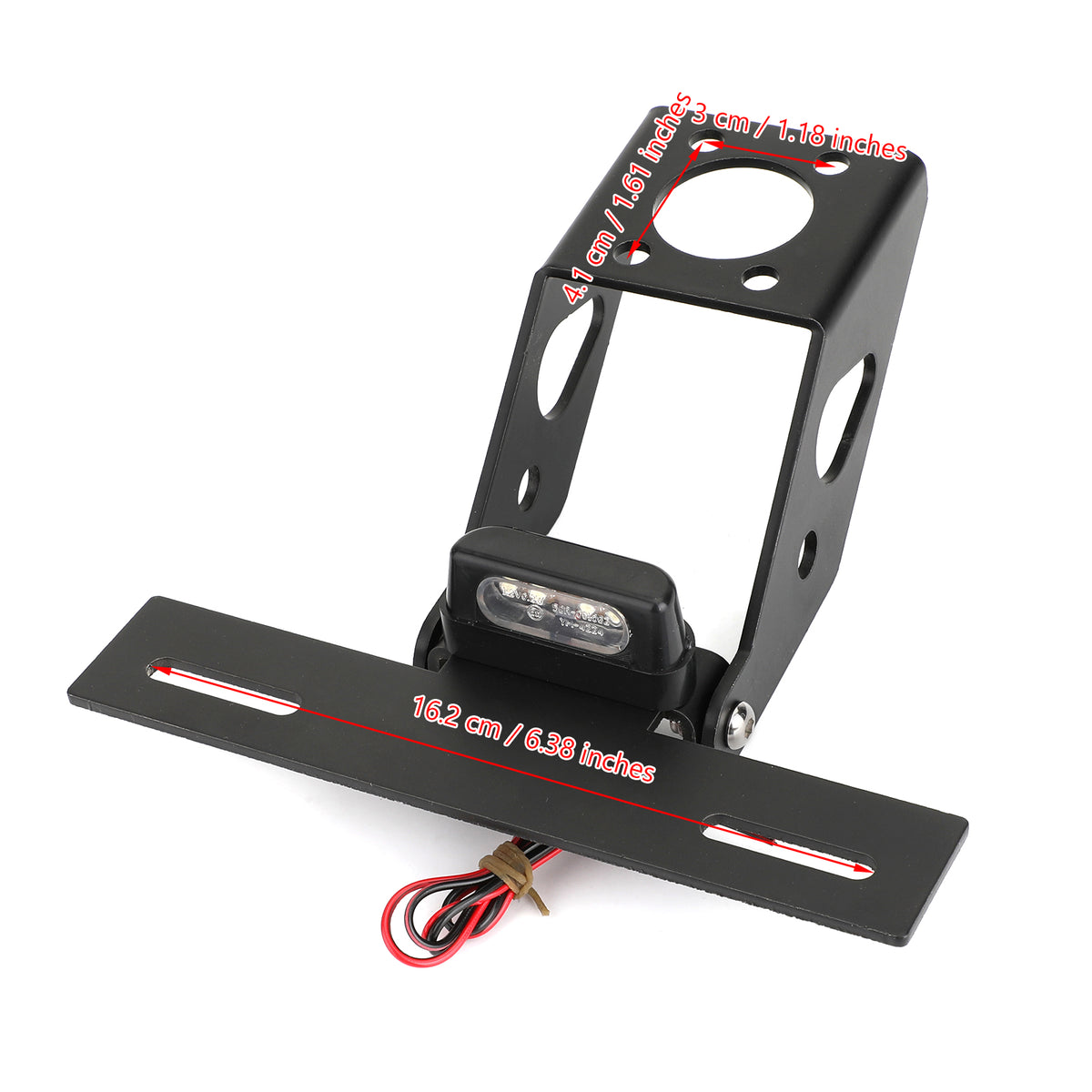 Rear License Plate Holder Bracket For YAMAHA YZF R6 2008-2019
