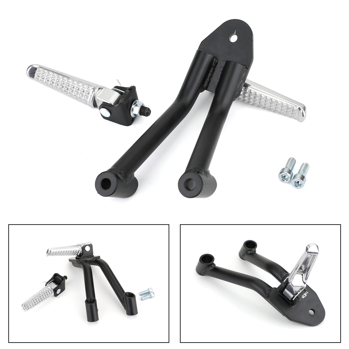 Rear Foot Pegs Footrests Passenger for Honda 17-22 CMX300 CMX500 Rebel 300/500