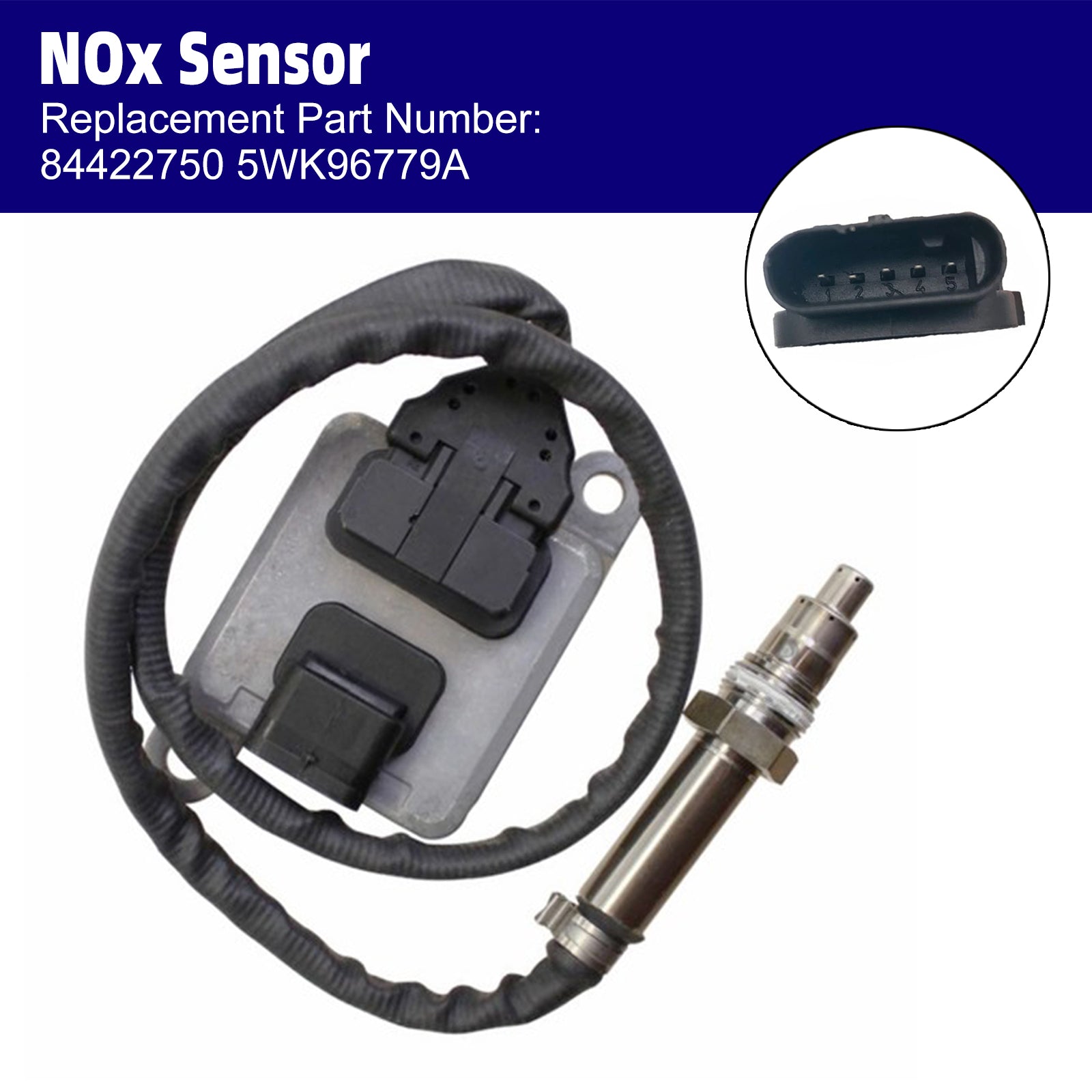 For Steyr Terrus (Tier 4B) 6250 6270 6300 Nitrogen Oxide Nox Sensor 84422750 5WK96779A