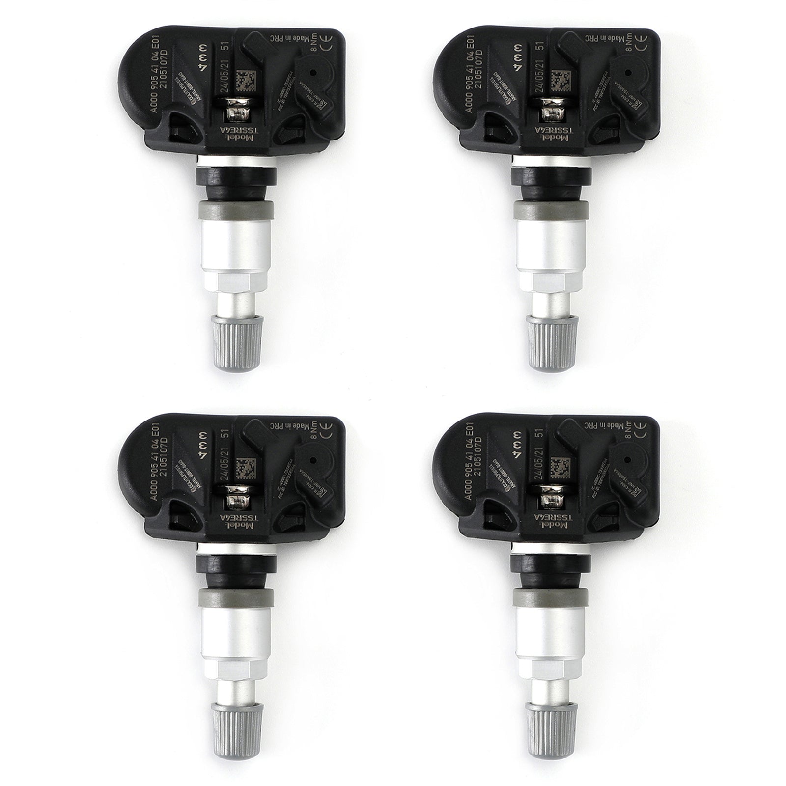 4x Tire Pressure Sensor TPMS Fit For Mercedes-Benz W167 W177 & W118 CLA & W177 A-Klasse & W247 B-Klasse GLA GLB A0009054104