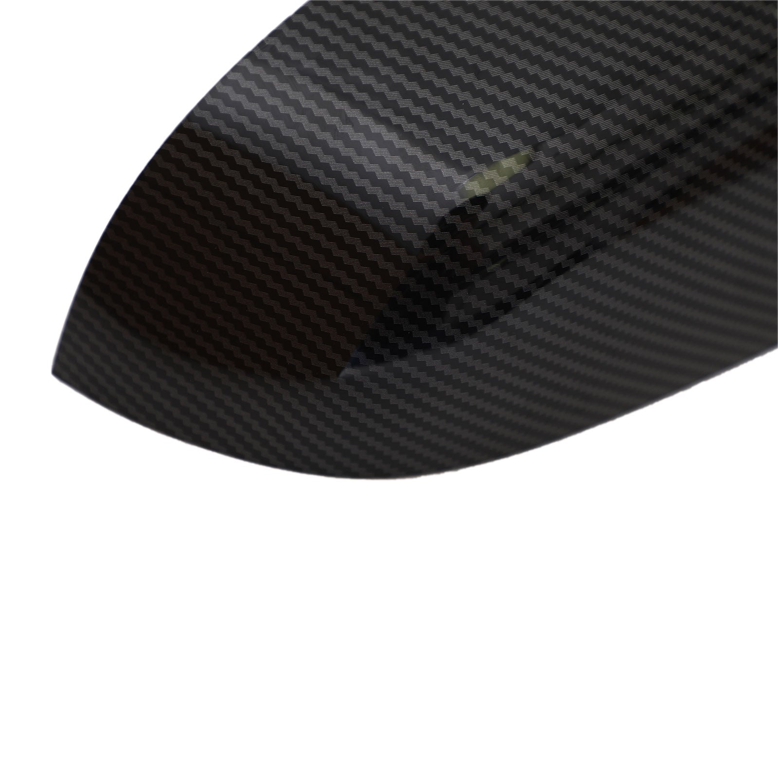 2x Black Rear View Side Mirror Cover Caps For BMW X3 X4 X5 X6 G01 G02 G05 G06