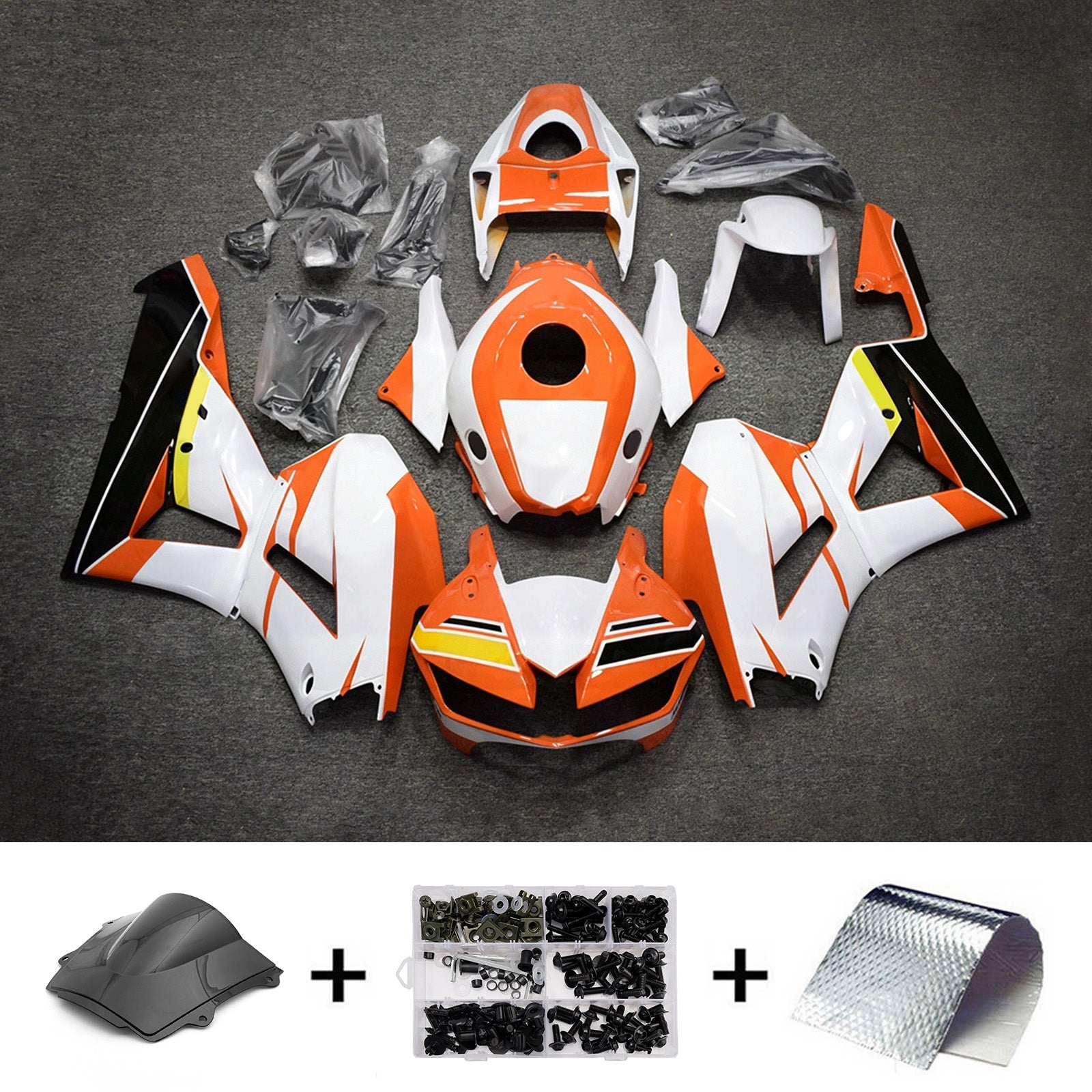 Injection Fairing Kit Bodywork Plastic ABS For Honda CBR600RR 2013-2025 F5
