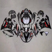 Injection Fairing Kit Bodywork Plastic ABS fit For Kawasaki ZX6R 636 2009-2012