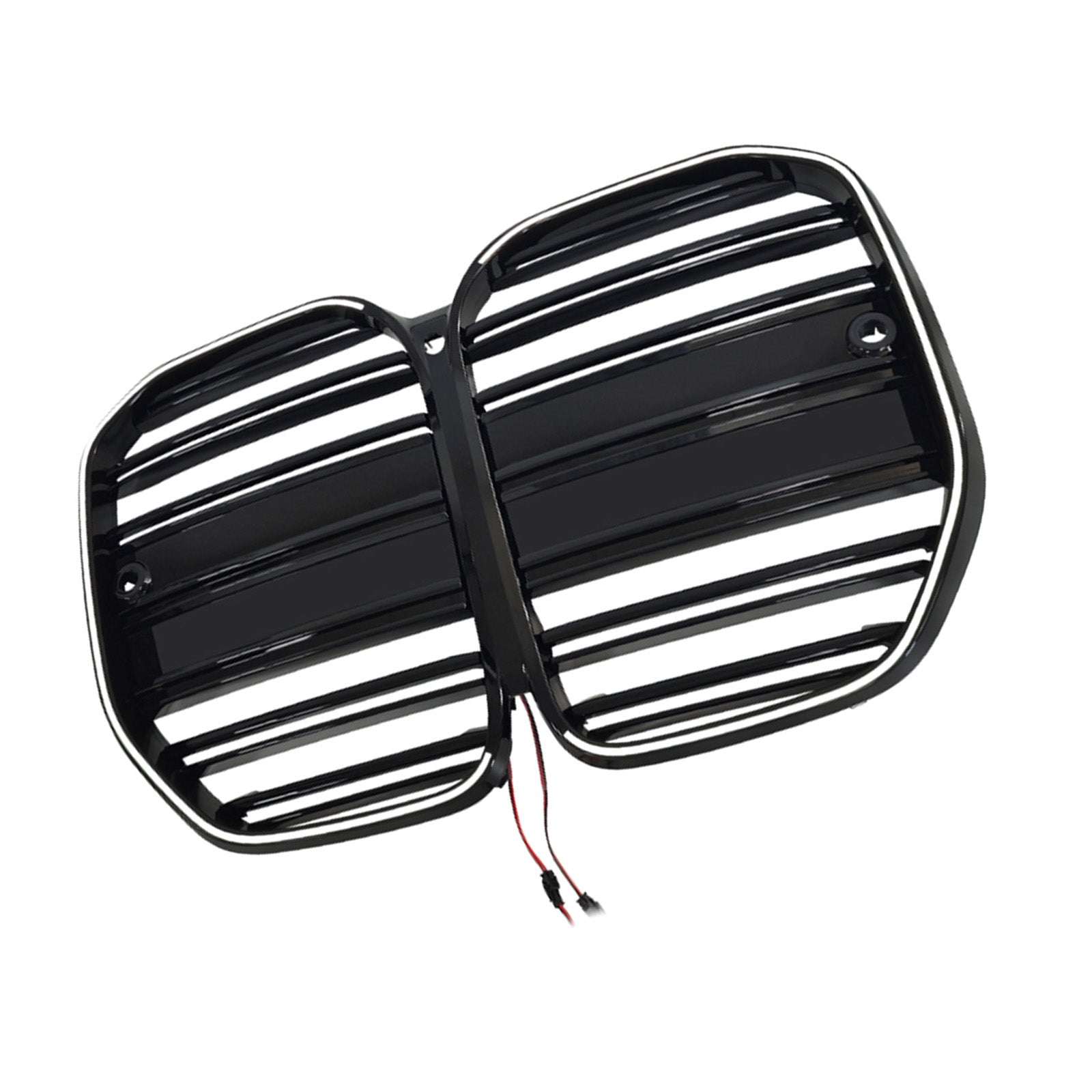 2020-2025 Fit BMW 4 Series G22 G23 G82 W/O ACC M4-Style Front Bumper Grille Grill
