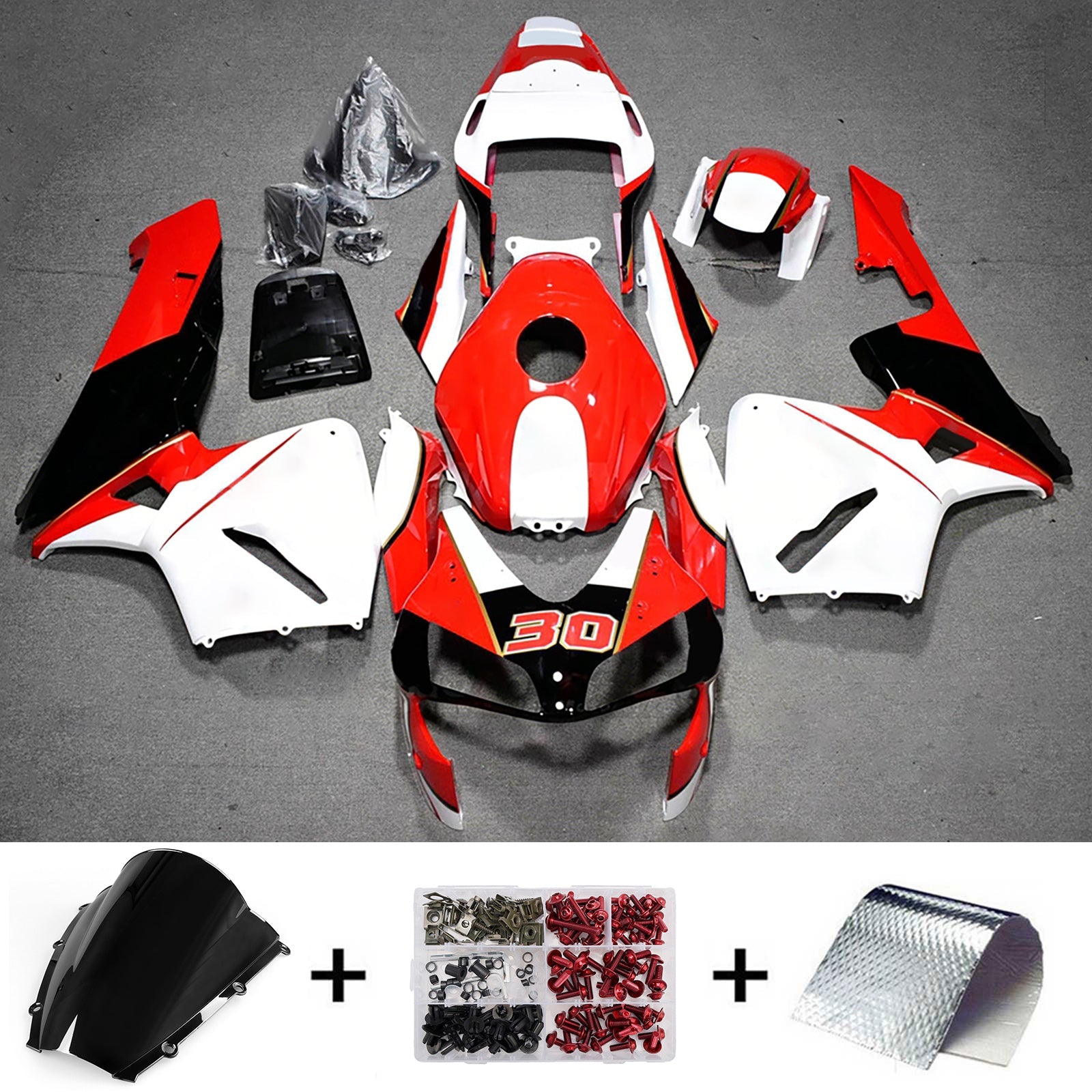 Injection Fairing Kit Bodywork Plastic ABS For Honda CBR600RR 2003-2004 F5