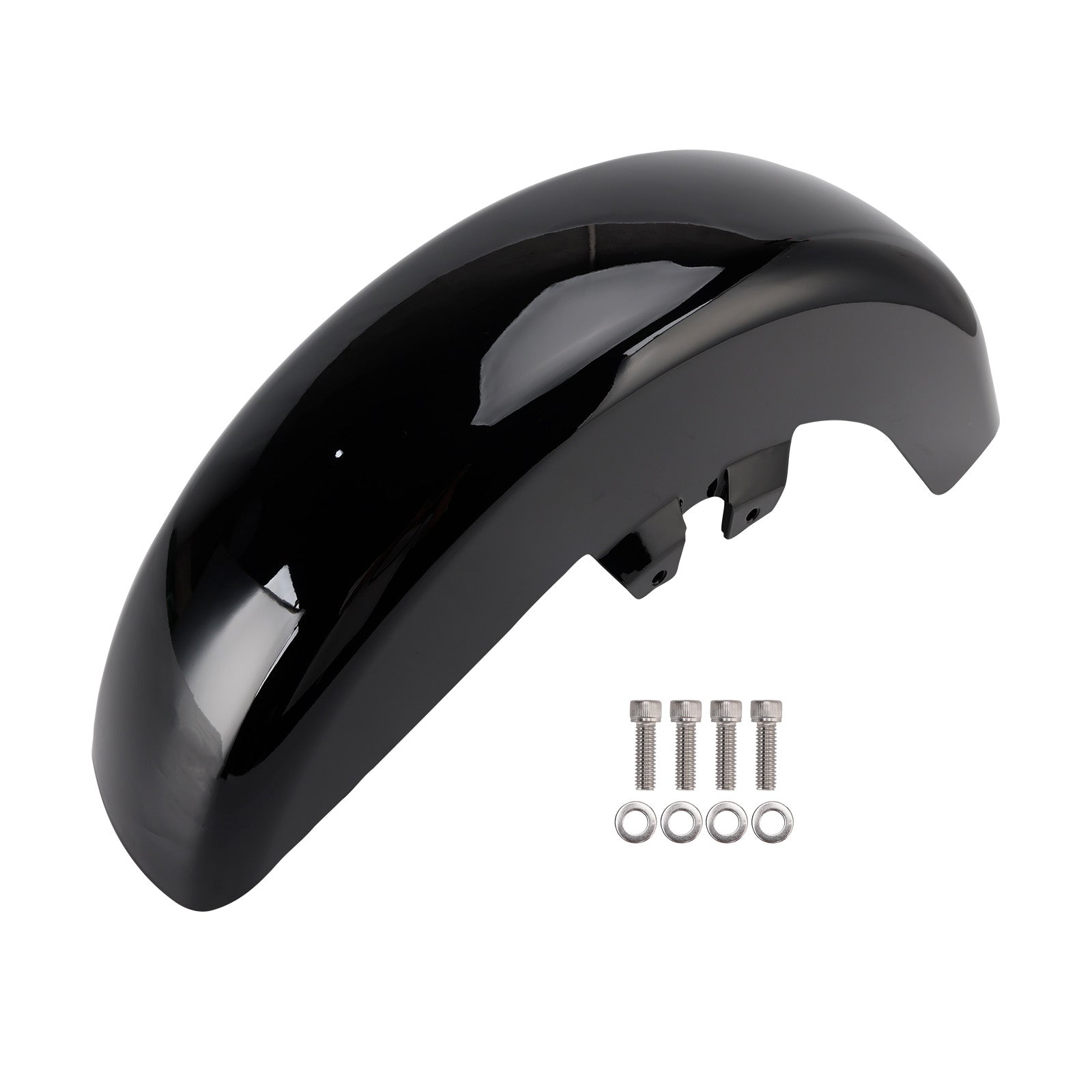 For Touring 17'' 18'' 19'' 21'' tire ABS Front Fender Black