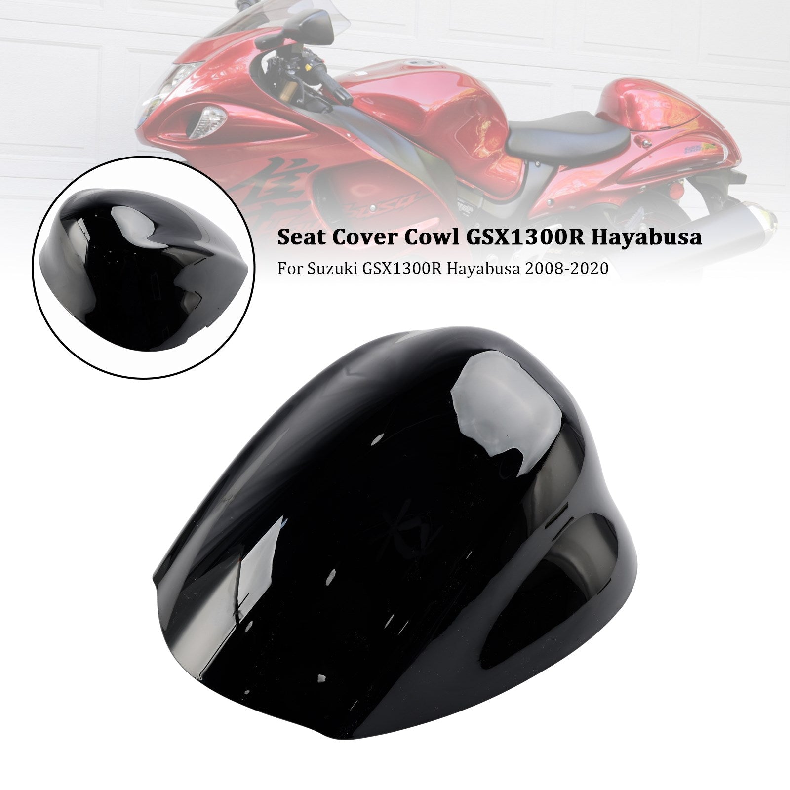 2008-2020 Suzuki GSX1300R GSX-R1300 Hayabusa Rear Seat Fairing Cover