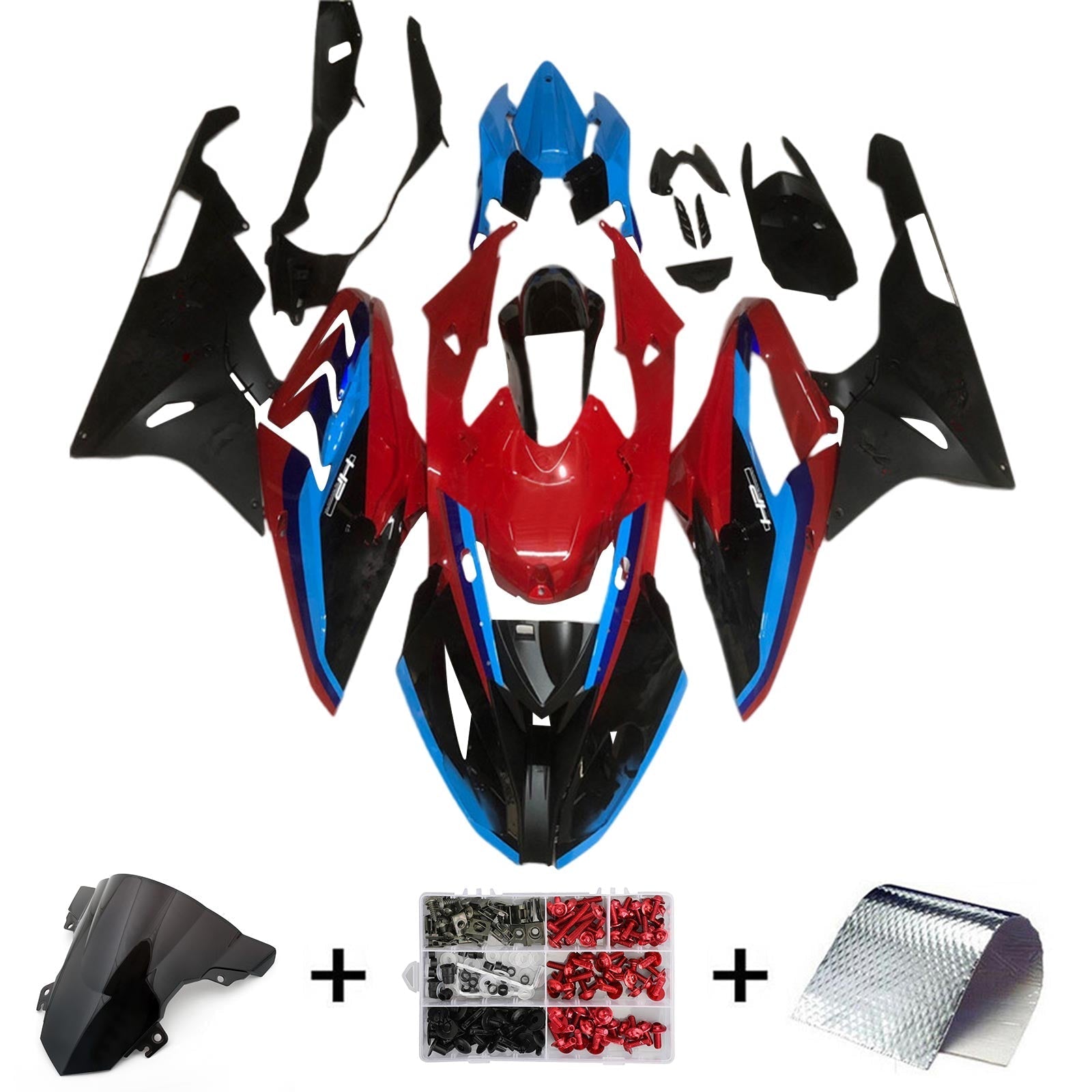 2017-2018 BMW S1000RR Fairing Kit Bodywork Plastic ABS