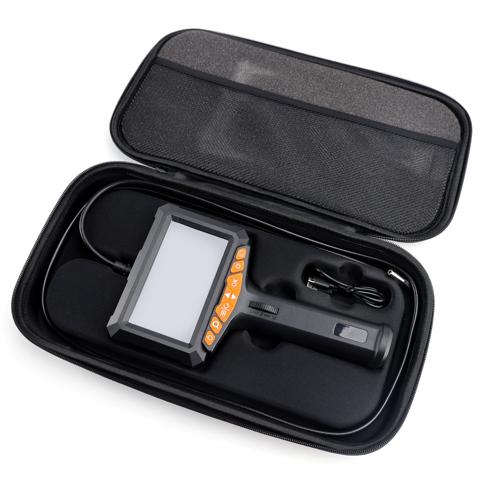 360°Two-Way Articulating Borescope Industrial Endoscope Inspection Camera