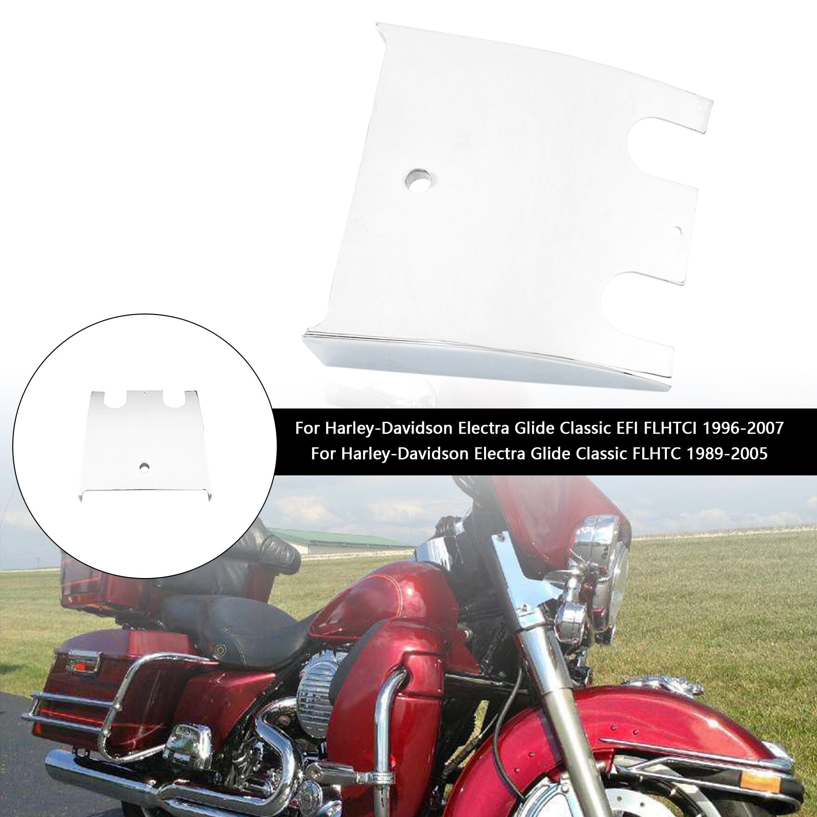 Lower Dash Extension Panel For Electra Glide Road Glide FLHT FLTC 89-07