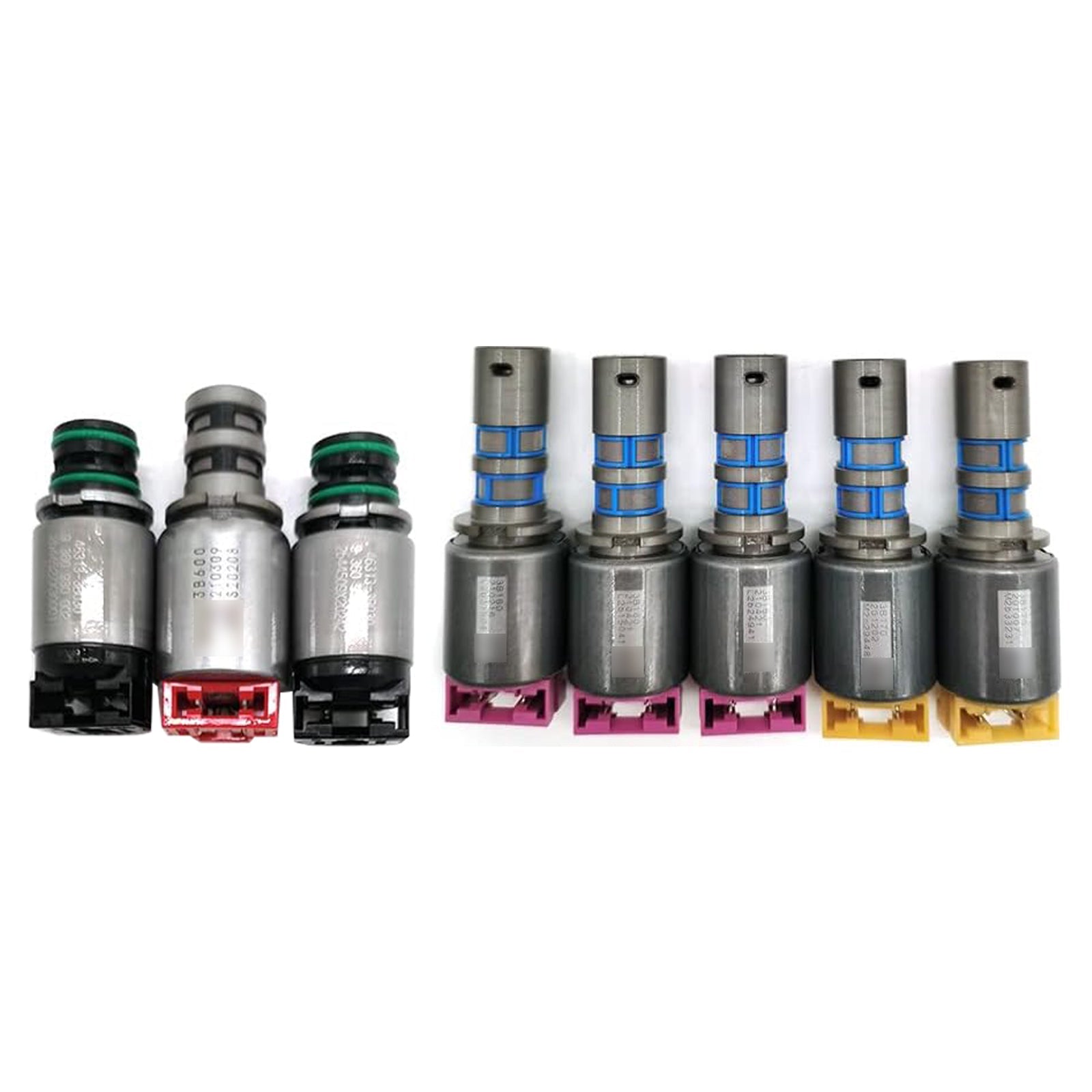 8PCS A6GF1 A6GF2 Transmission Solenoids Kit For HYUNDAI KIA 6-Speed