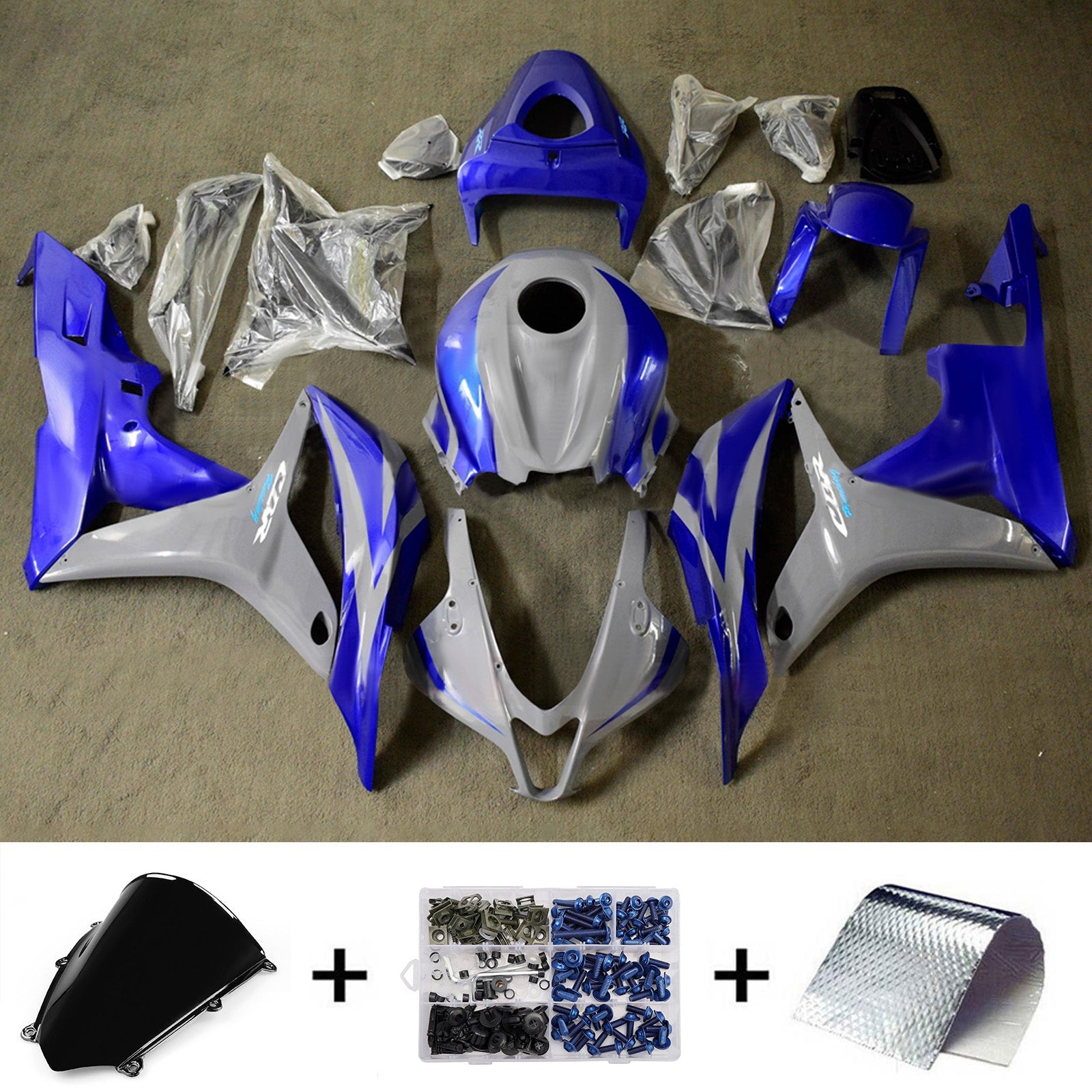 Injection Fairing Kit Bodywork Plastic ABS For Honda CBR600RR 2007-2008 F5