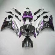2009-2012 Kawasaki ZX6R 636 Amotopart Injection Fairing Kit Bodywork Plastic ABS #114