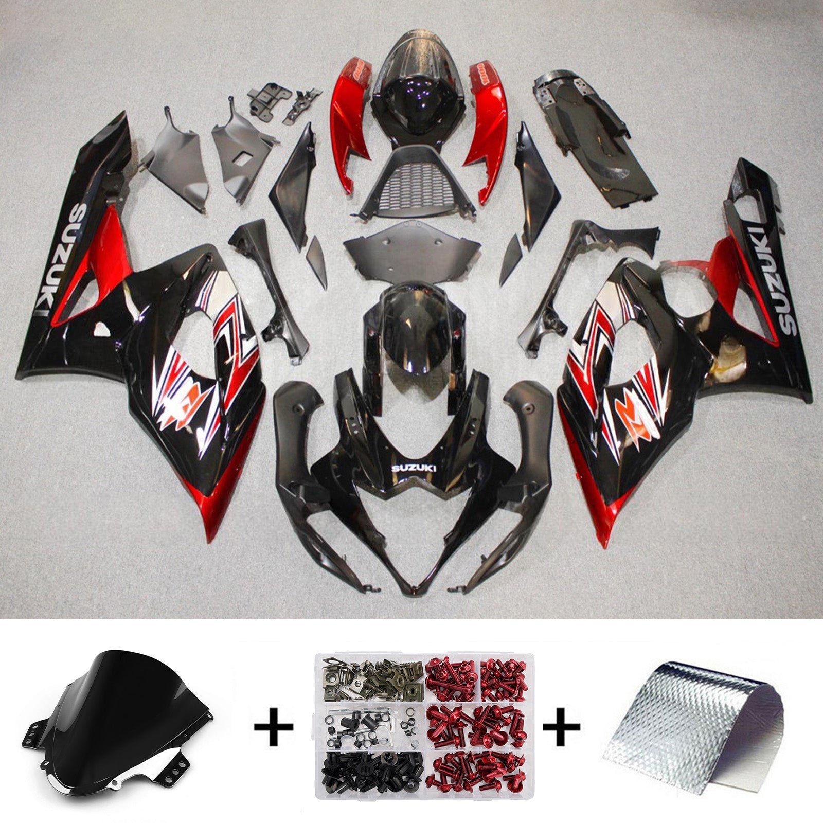 Injection Fairing Kit Bodywork Plastic ABS For Suzuki GSXR1000 2005-2006 K5