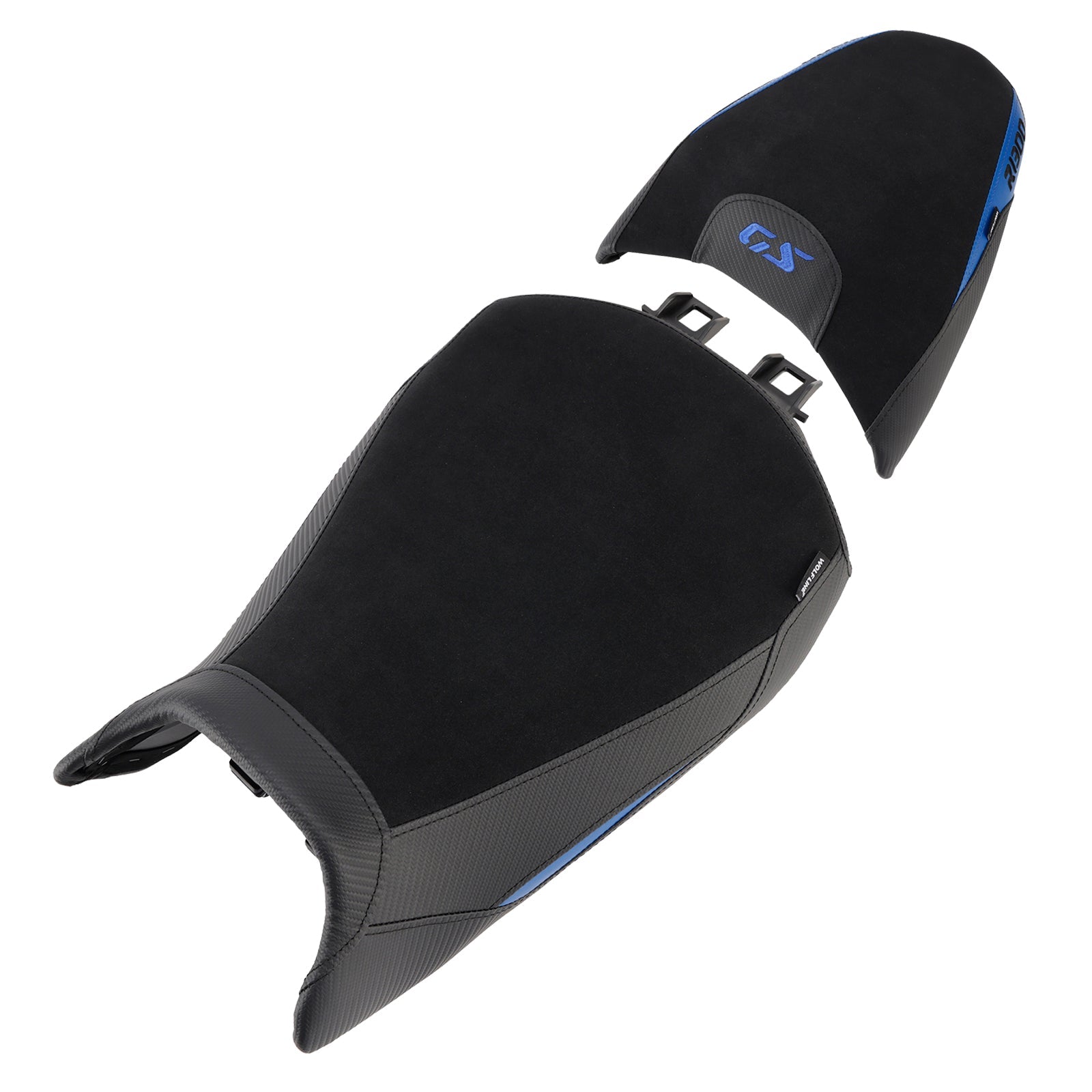 2024-2025 For Bmw R1300Gs R 1300 Gs Front&Rear Raider Passenger Cushion Kit Blue