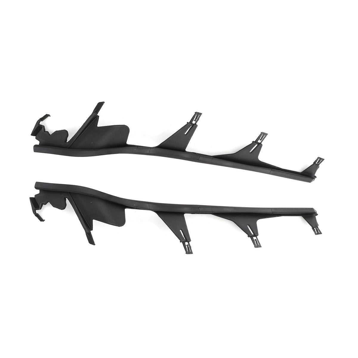 BMW 3 series E46 98-01 Upper Headlight Cover Strip Pair Left Right 63128384487 63128384486 Generic