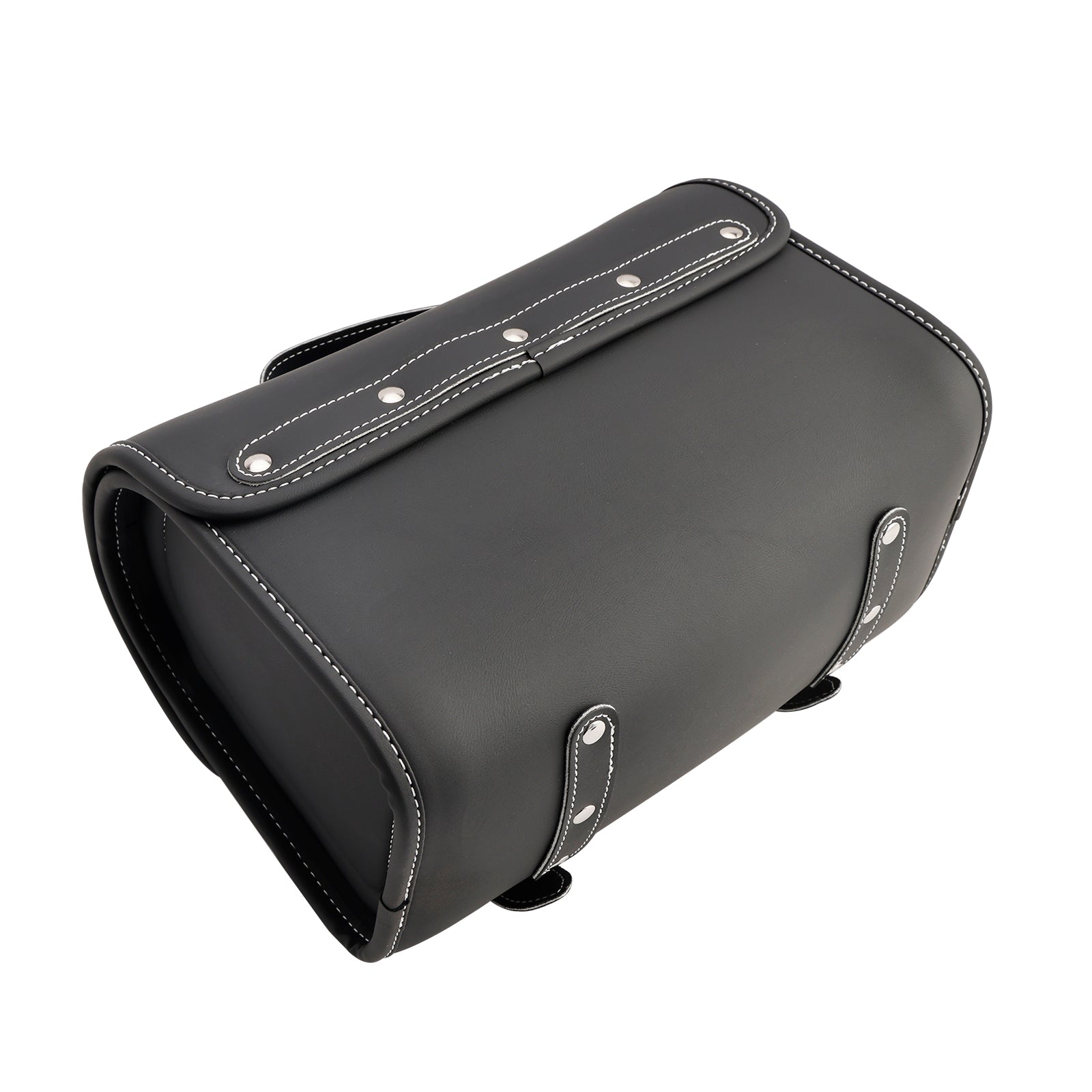 Pu Side Tail Bag Saddlebag Color Matching Luggage White For Scooter Motorcycle White