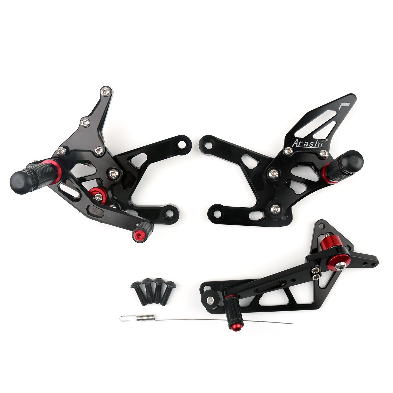 2015-2020 Yamaha YZF R1 R1M R1S CNC Racing Footrest Rearsets Rear Set Foot pegs Generic
