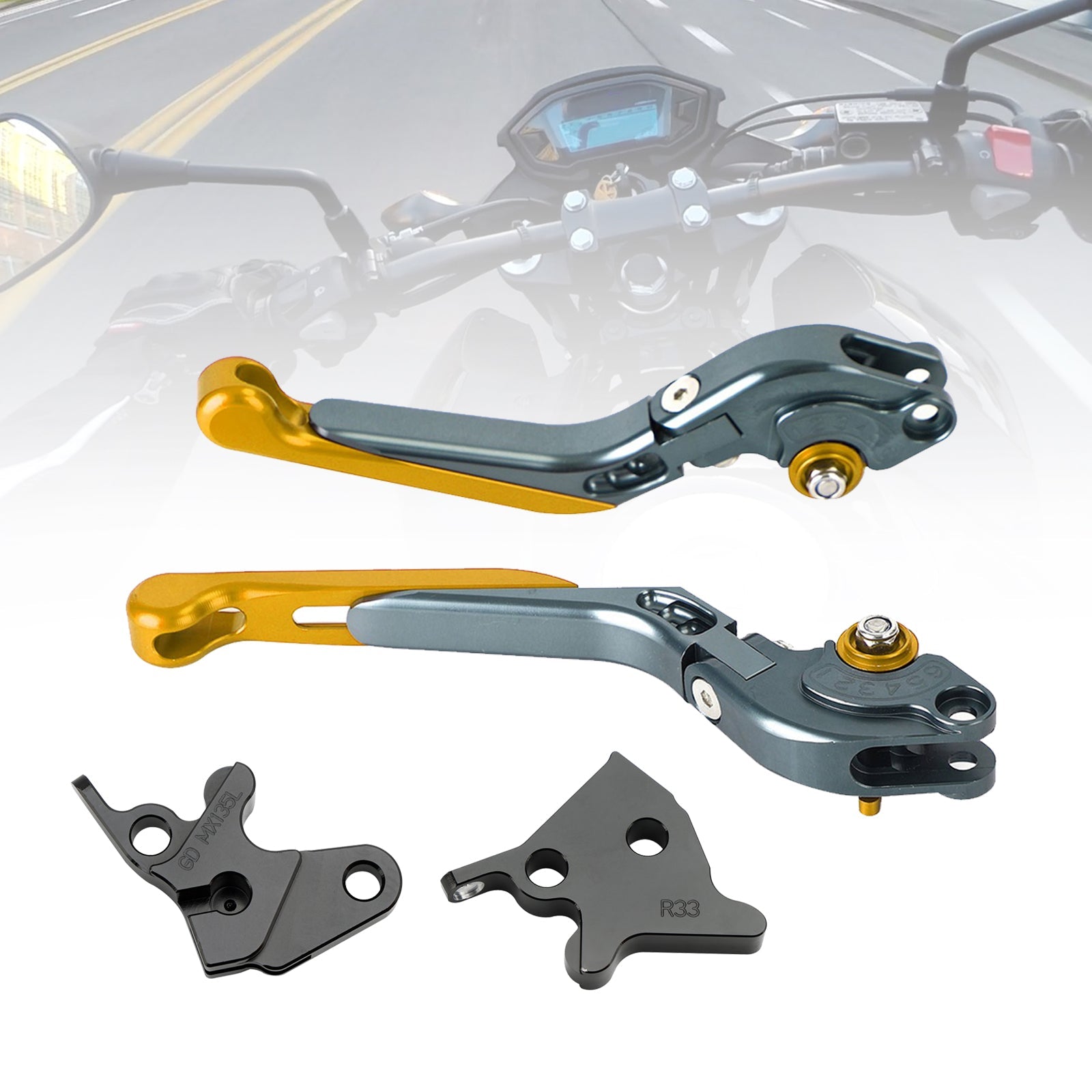 2005-2014 YAMAHA YBR125 Adjustable Clutch Brake Lever