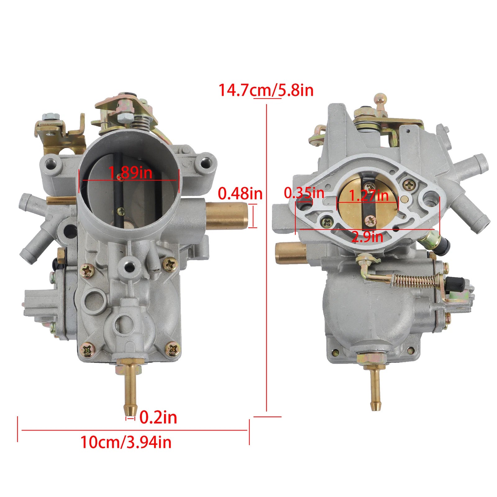 1961-1992 RENAULT R4 4L 4S and 4GTLCarburetor 11779001 PC2770119