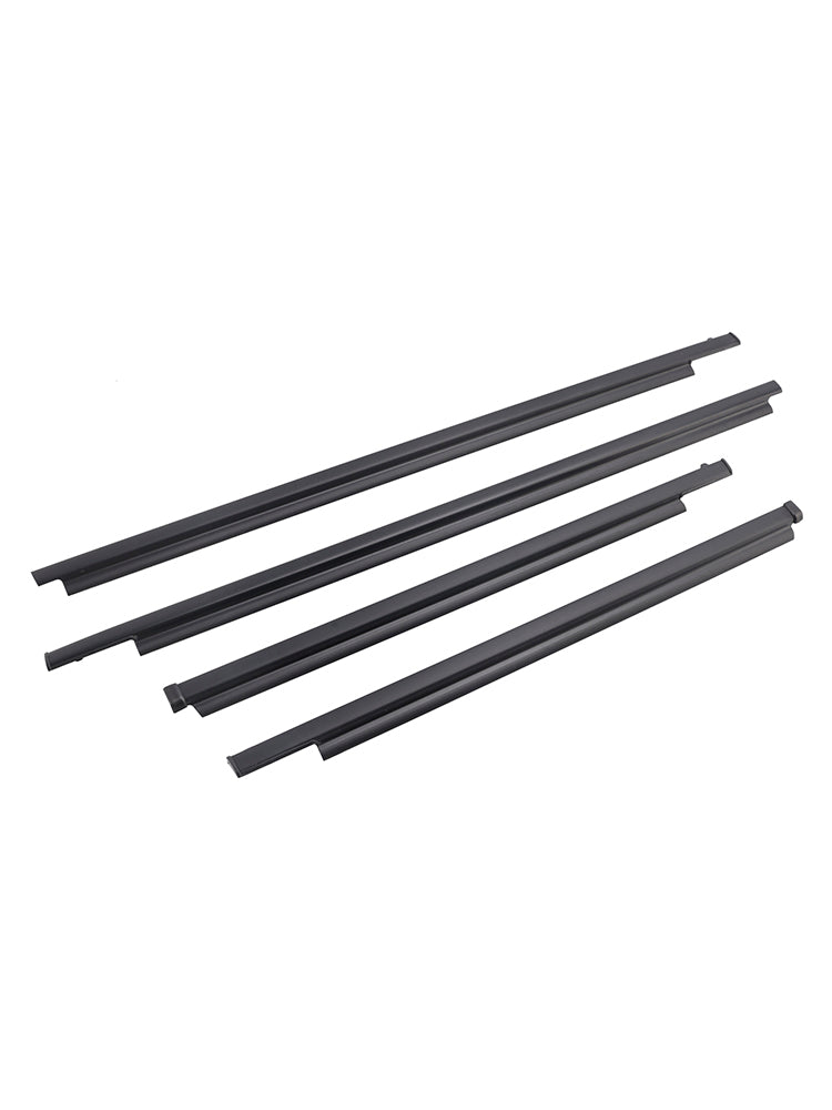1996-2001 TOYOTA 4RUNNER 4PCS Door Glass Belt Outer Molding Weatherstrip