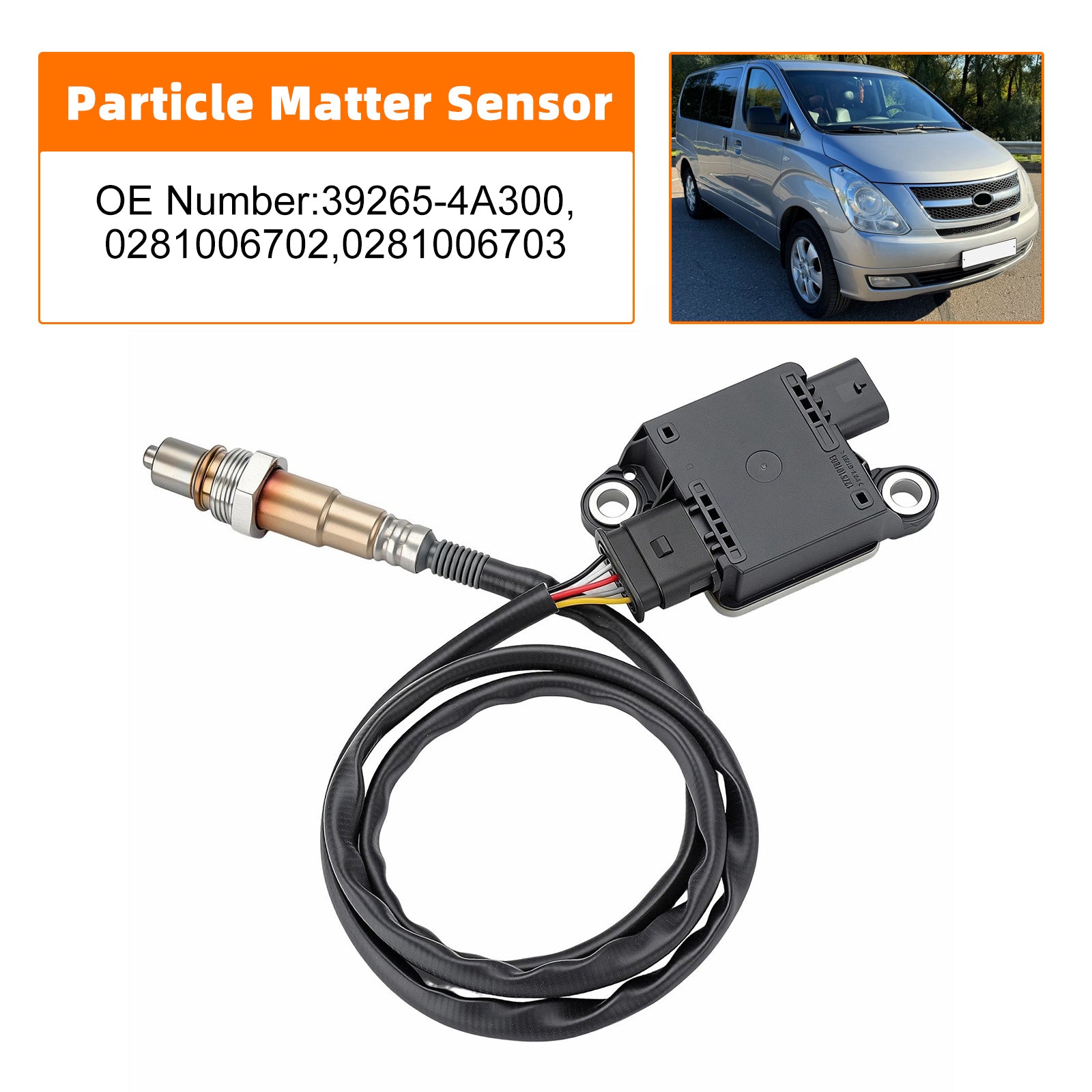 2015-2017 For Hyundai H1 Starex I800 Diesel Particulate PM Sensor 39265-4A300