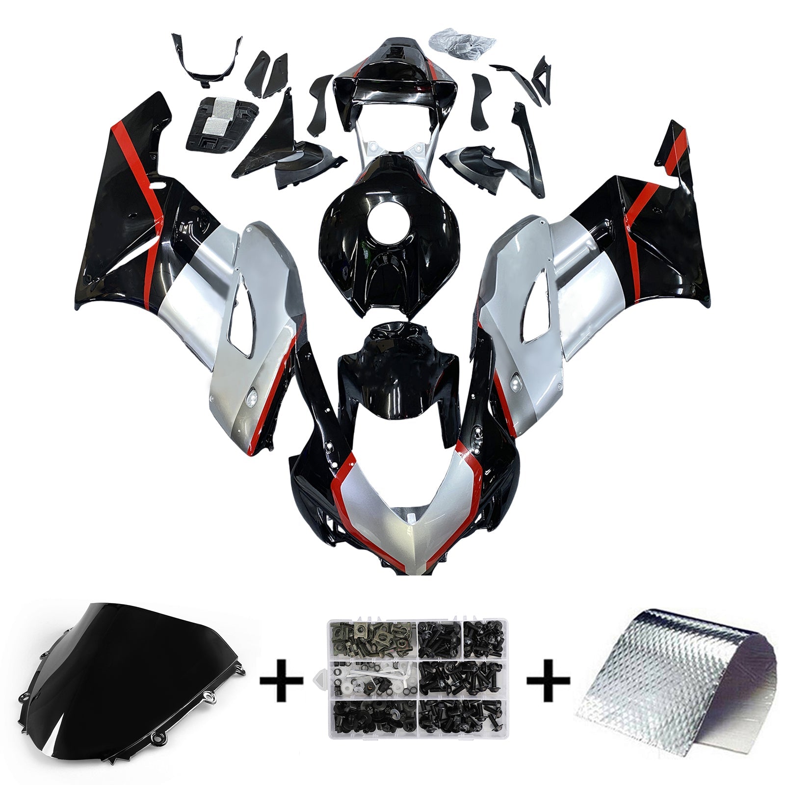 Injection Fairing Kit Bodywork Plastic ABS For Honda CBR1000RR 2004-2005