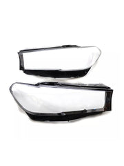 2PCS Headlight Headlamp Lens Cover Shell For BMW 5 SERIES G30 G38 2020-2022