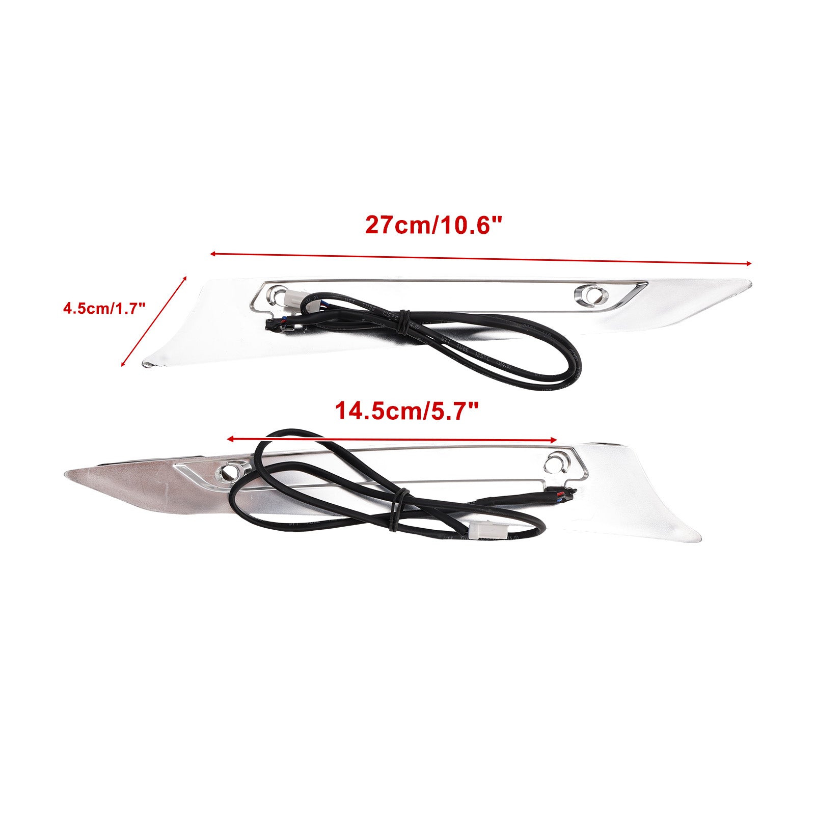 Windshield Trim LED Turn Signal Lights For Touring Road Glide 2014-2023
