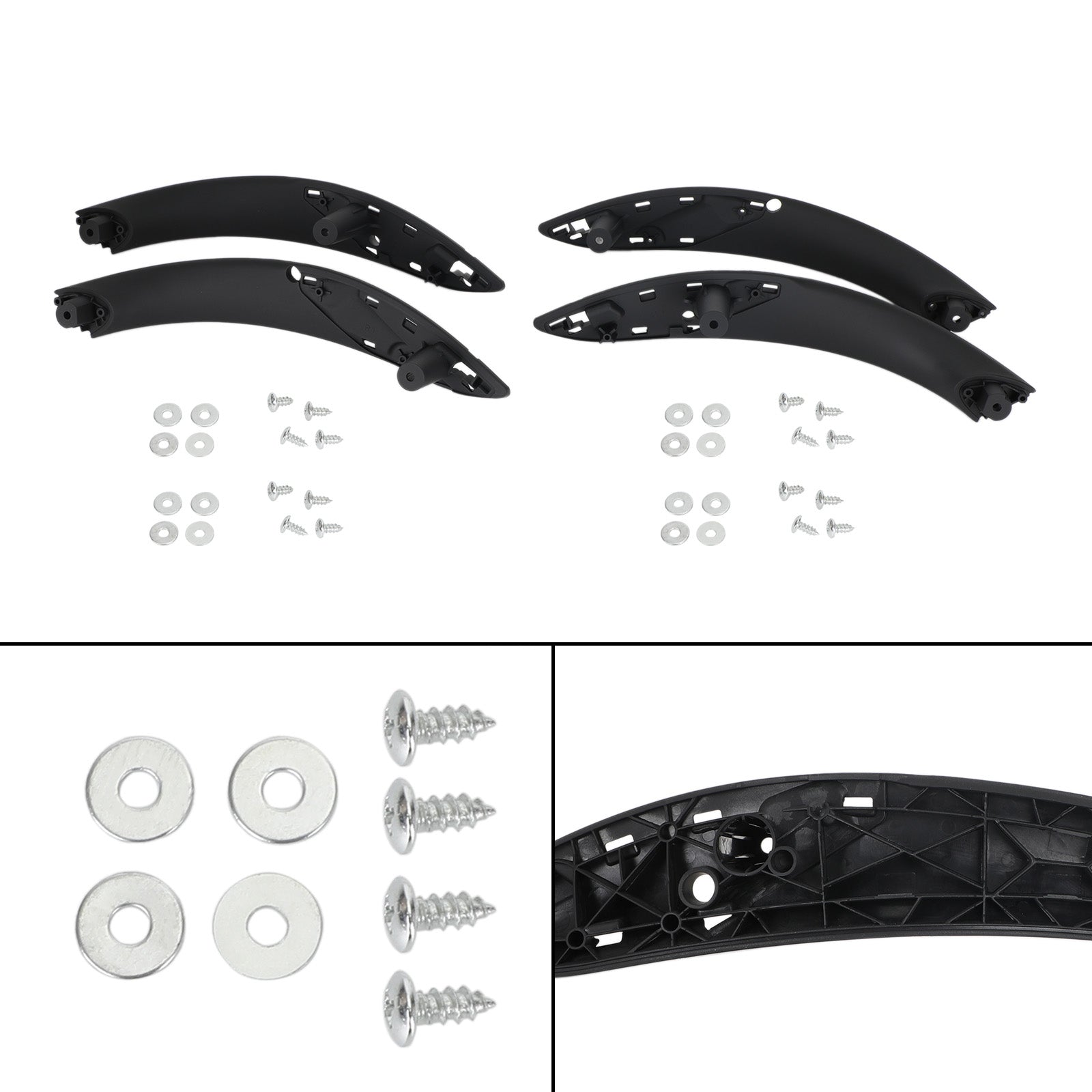 2012-2018 BMW 3 Series: 320,328,330,335,M3 (F30/F31/F34/F80) 4x Car Inner Interior Door Pull Handle Cover 51417279311 Generic
