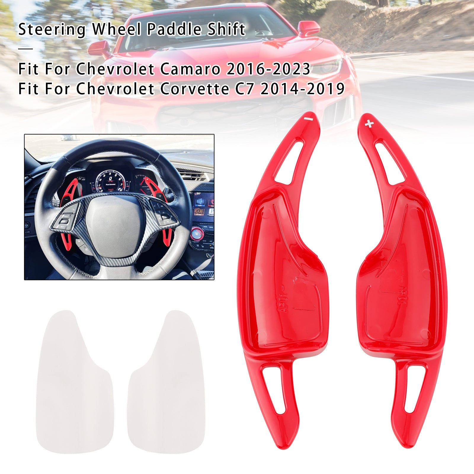 2014-2019 Chevrolet Corvette C7 Steering Wheel Paddle Shifter