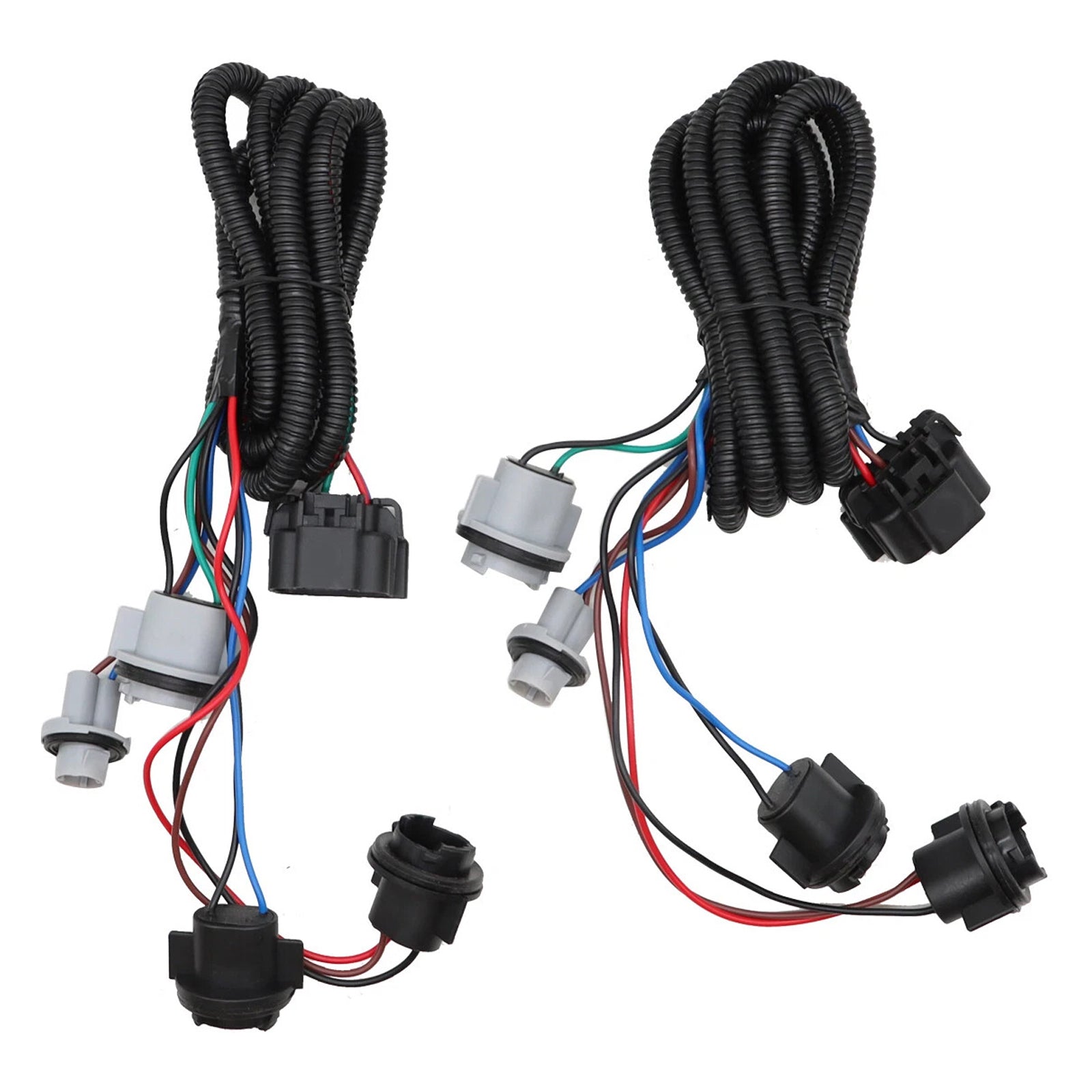 2PCS LH+RH Tail Harness Light For Chevy Silverado 1500 2500 3500 HD 2003-2006