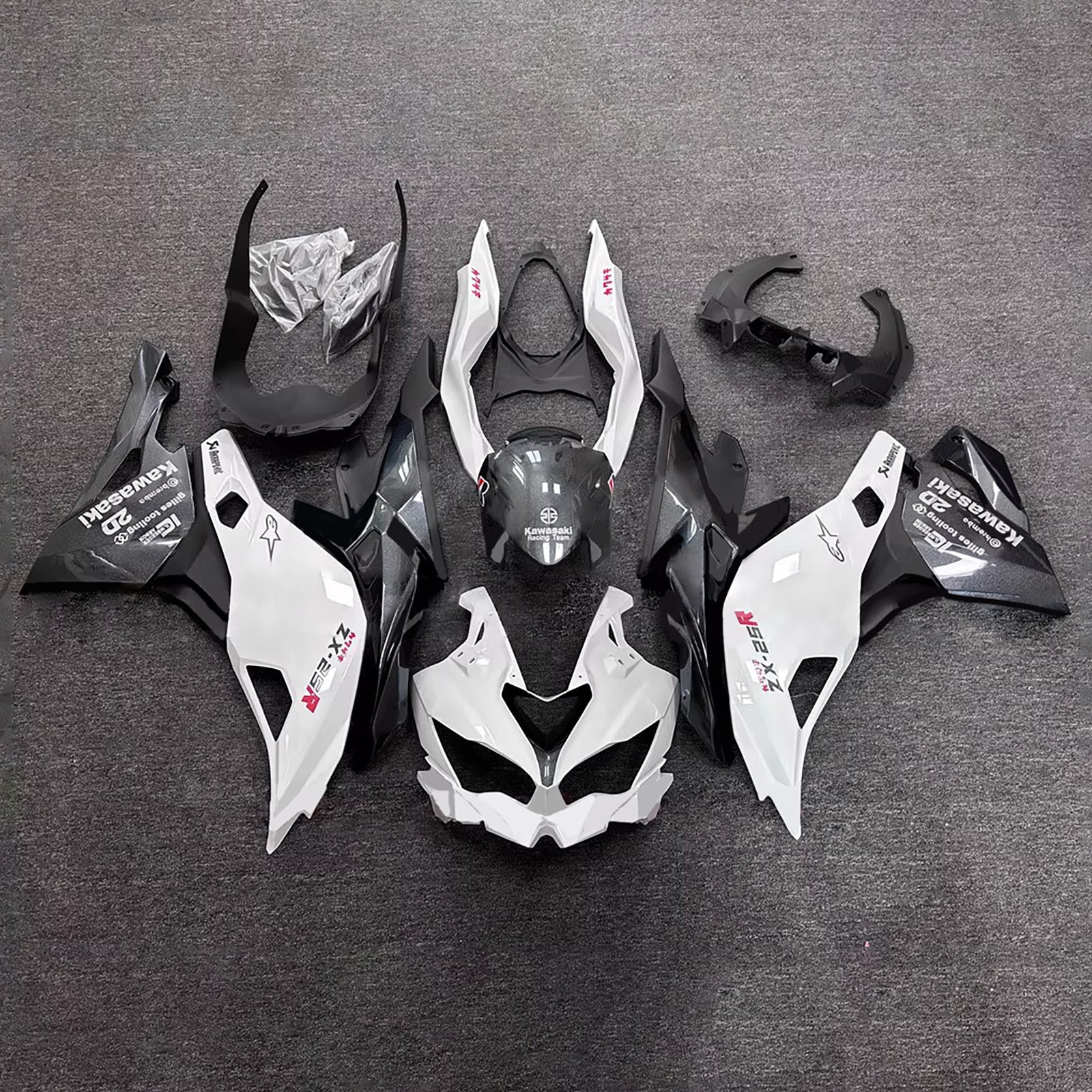 Injection Fairing Kit fit For Kawasaki Ninja ZX-25R ZX-4R ZX-4RR 2019-2025