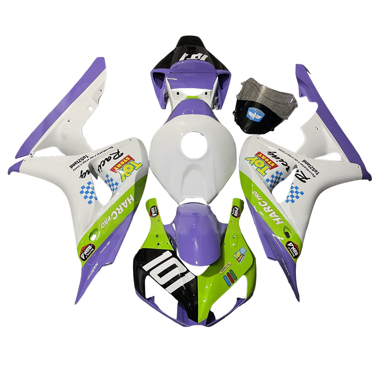 Injection Fairing Kit Bodywork Plastic ABS For Honda CBR1000RR 2006-2007