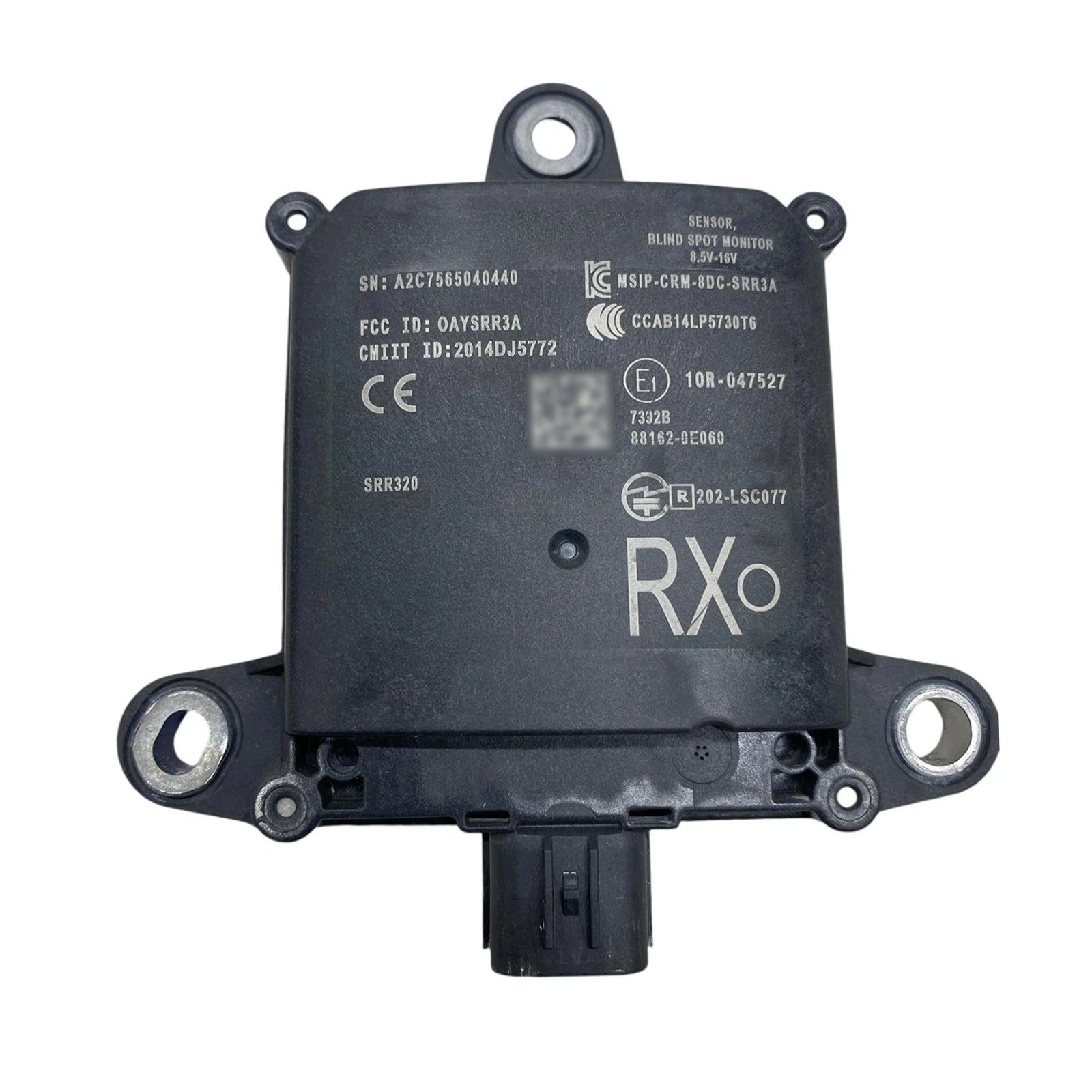 Rear Blind Spot Radar Sensor Module 88162-0E060 For Lexus RX350 RX450 2017-2019