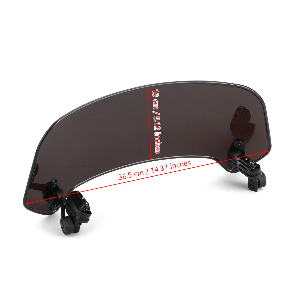 Universal Adjustable Clip On Windshield Extension Wind Deflector