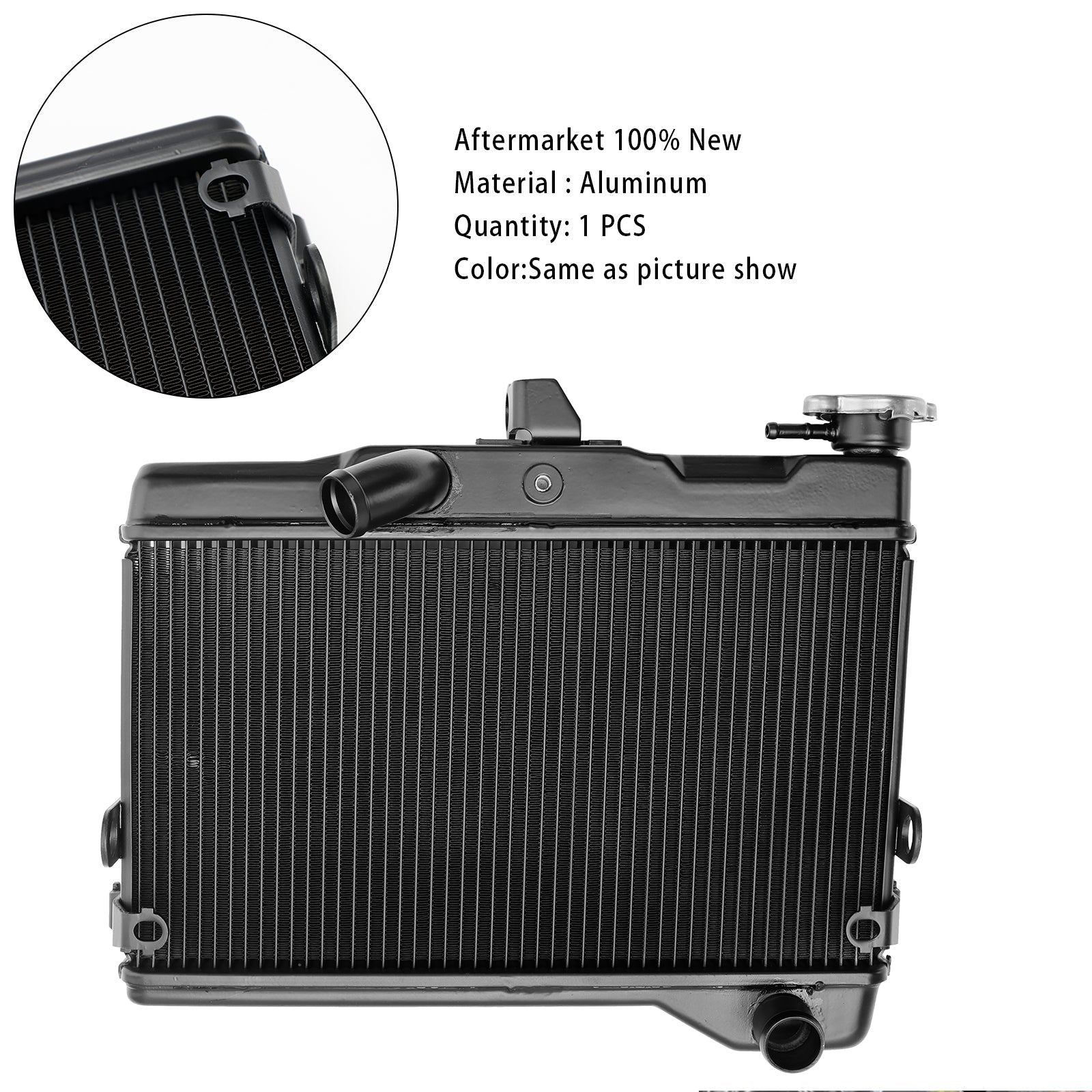2019-2024 Yamaha Tenere 700 XTZ700 Radiator Cooling Engine Cooler