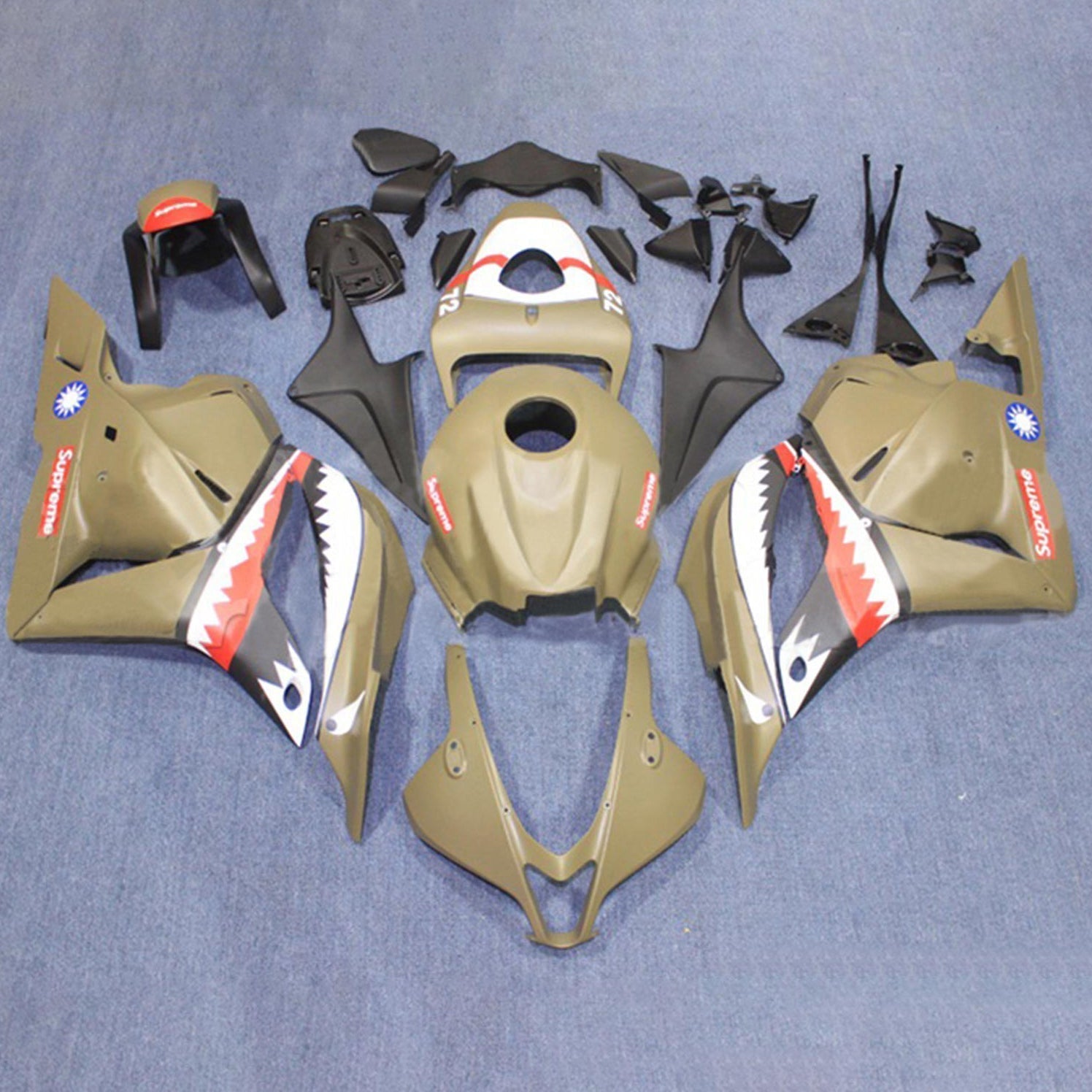 2009-2012 Honda CBR600RR F5 Fairing Kit Bodywork Plastic ABS