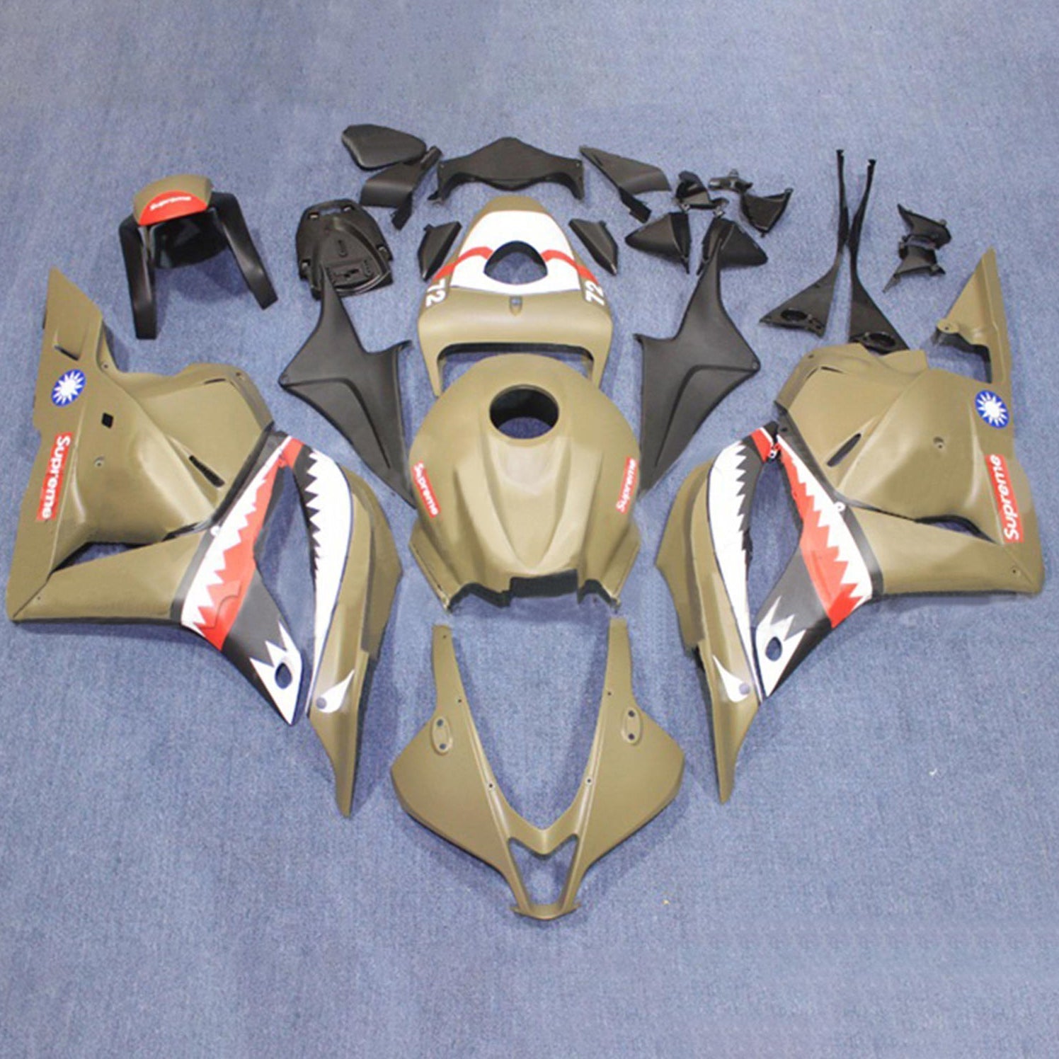 2009-2012 Honda CBR600RR F5 Fairing Kit Bodywork Plastic ABS