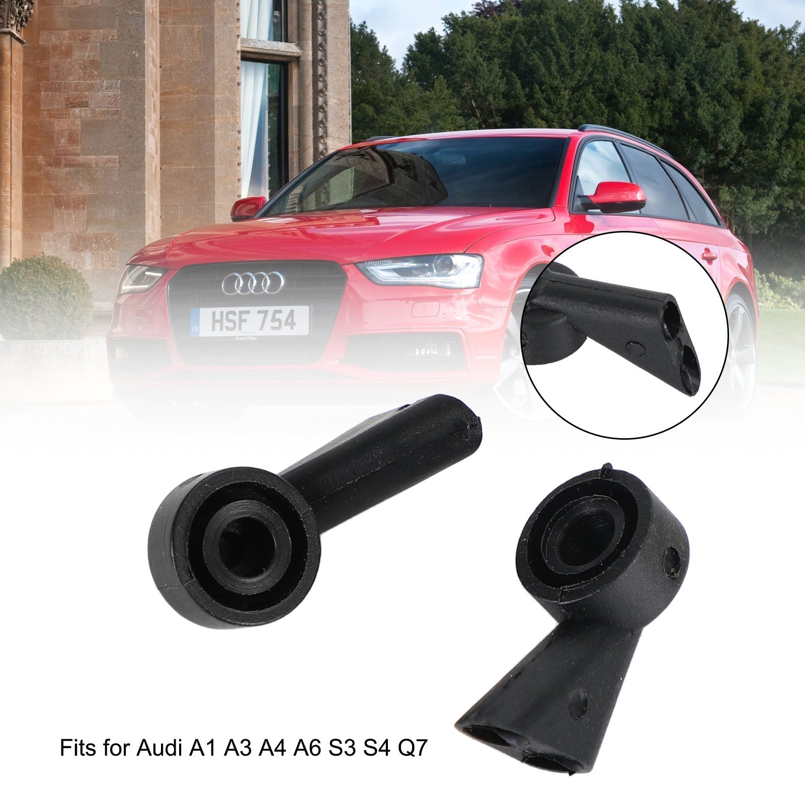 High-Pressure WindShield Spray Jet for Audi A Series - 2X Rear Wiper Upgrade