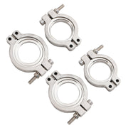 4PC TiAL MV-S 38mm Wastegate V-Band Clamp Set Kit with Screws Nuts and Seals