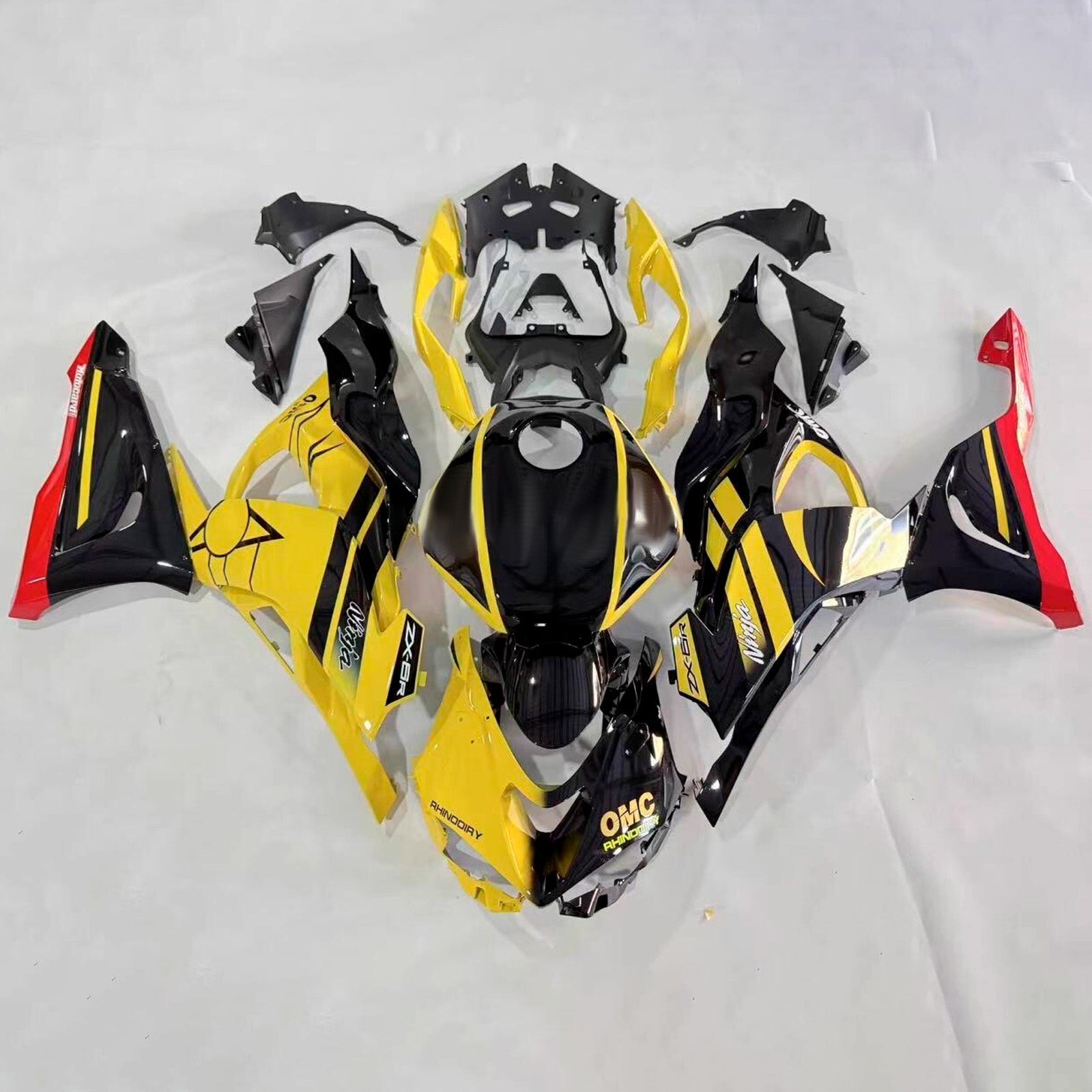 Injection Fairing Kit Bodywork Plastic ABS fit For Kawasaki ZX-6R 2024-2025