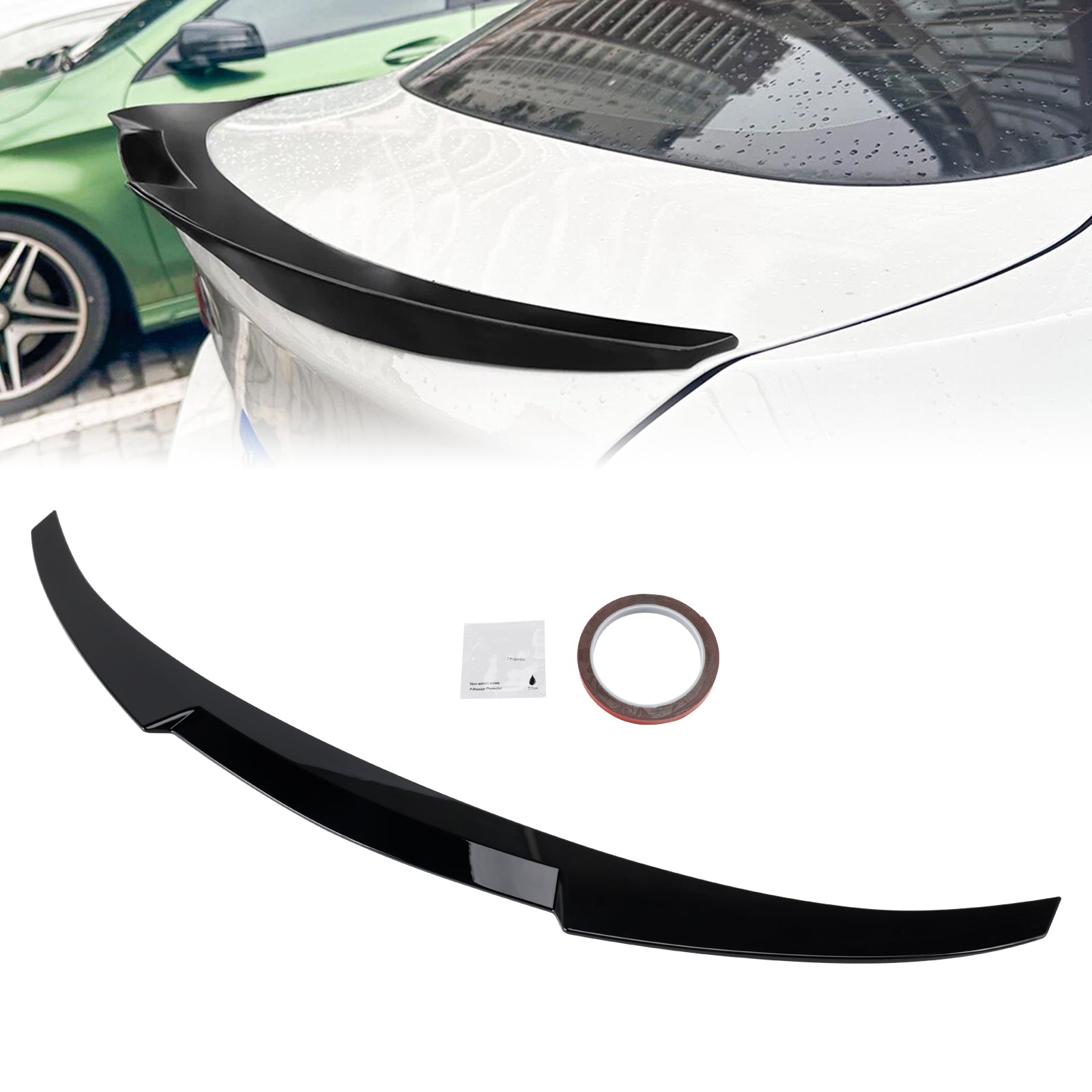 2014-2020 BMW 4 Series F36 4DR Coupe M4 Style Gloss Black Rear Boot Spoiler