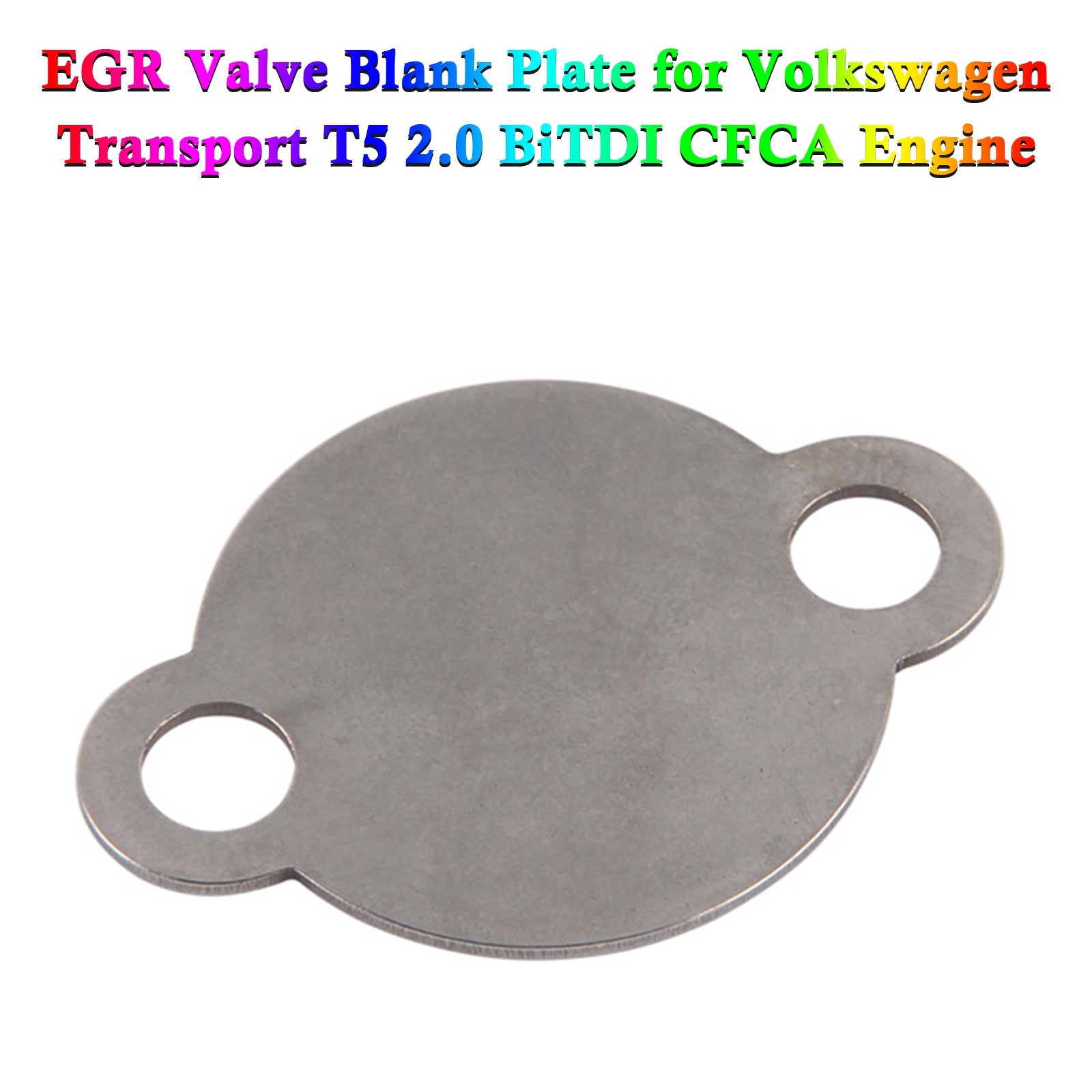 2009+ VW Transporter T5 platforms/chassis (7JD, 7JE, 7JL, 7JY, 7JZ, 7FD) 2.0 BiTDI 180 hp EGR Valve Blank Plate CFCA Engine