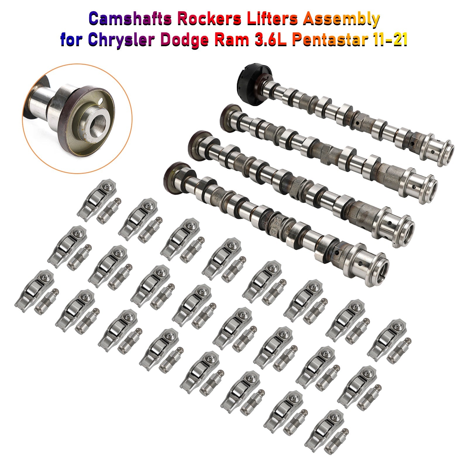 2011-2021 Chrysler 300 with 3.6L Camshafts Rockers Lifters Assembly 05184377AF