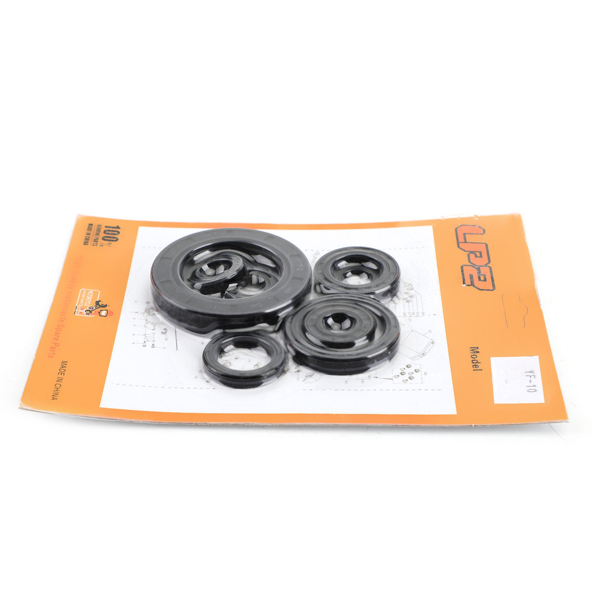 1988 Honda CR250R 8pcs Engine Oil Seal Kit Set Generic