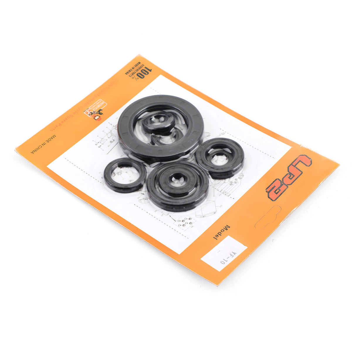 1988 Honda CR250R 8pcs Engine Oil Seal Kit Set Generic