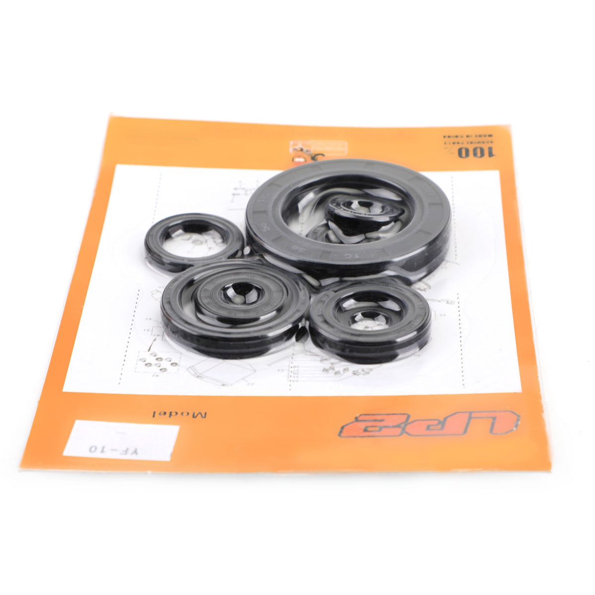 1988 Honda CR250R 8pcs Engine Oil Seal Kit Set Generic